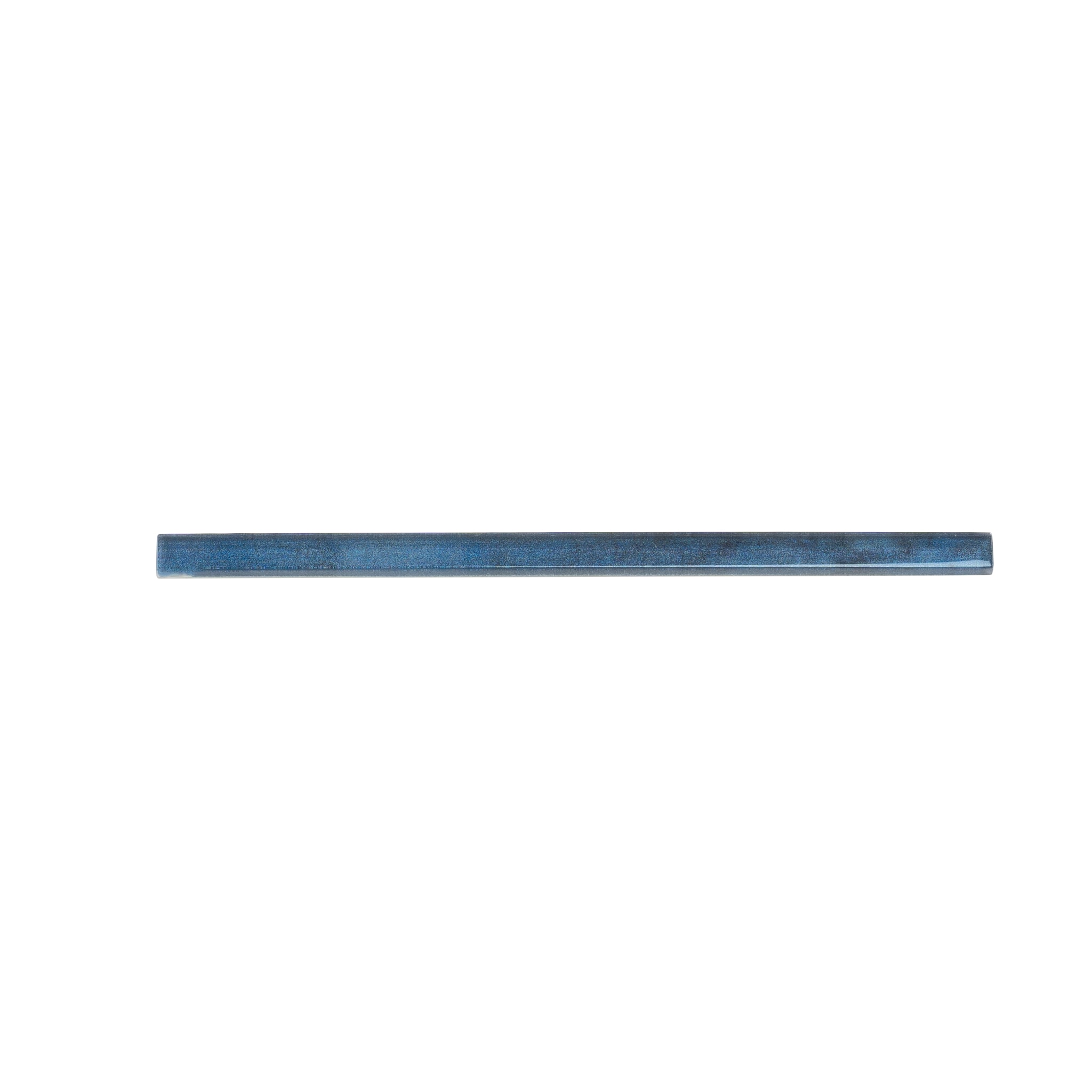 Apollo Tile APLGP8810A Blue 1/2-in x 12-in Glossy Glass Pencil Tile ( 0.5-sq ft / Carton ) 10 -Pack