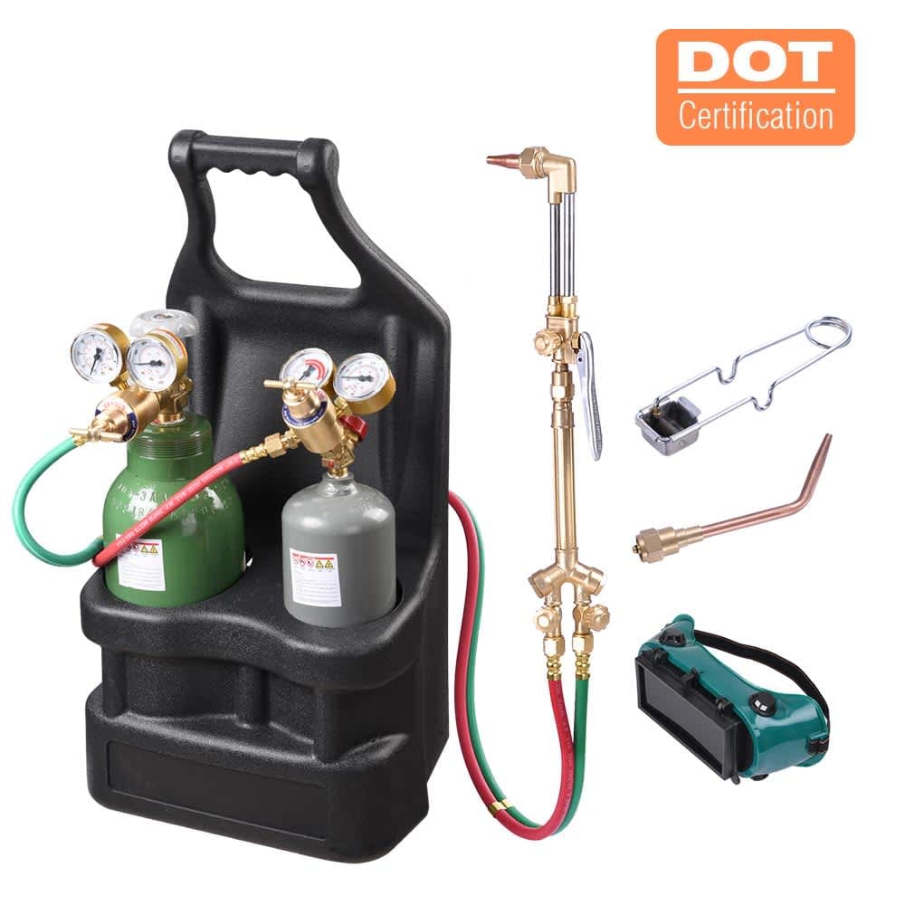 Yescom 25WTK002-DOT-06-LO DOT Oxygen Acetylene Torch Kit