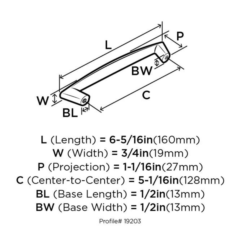 Amerock BP19203G10 Cabinet-Pulls - View #7