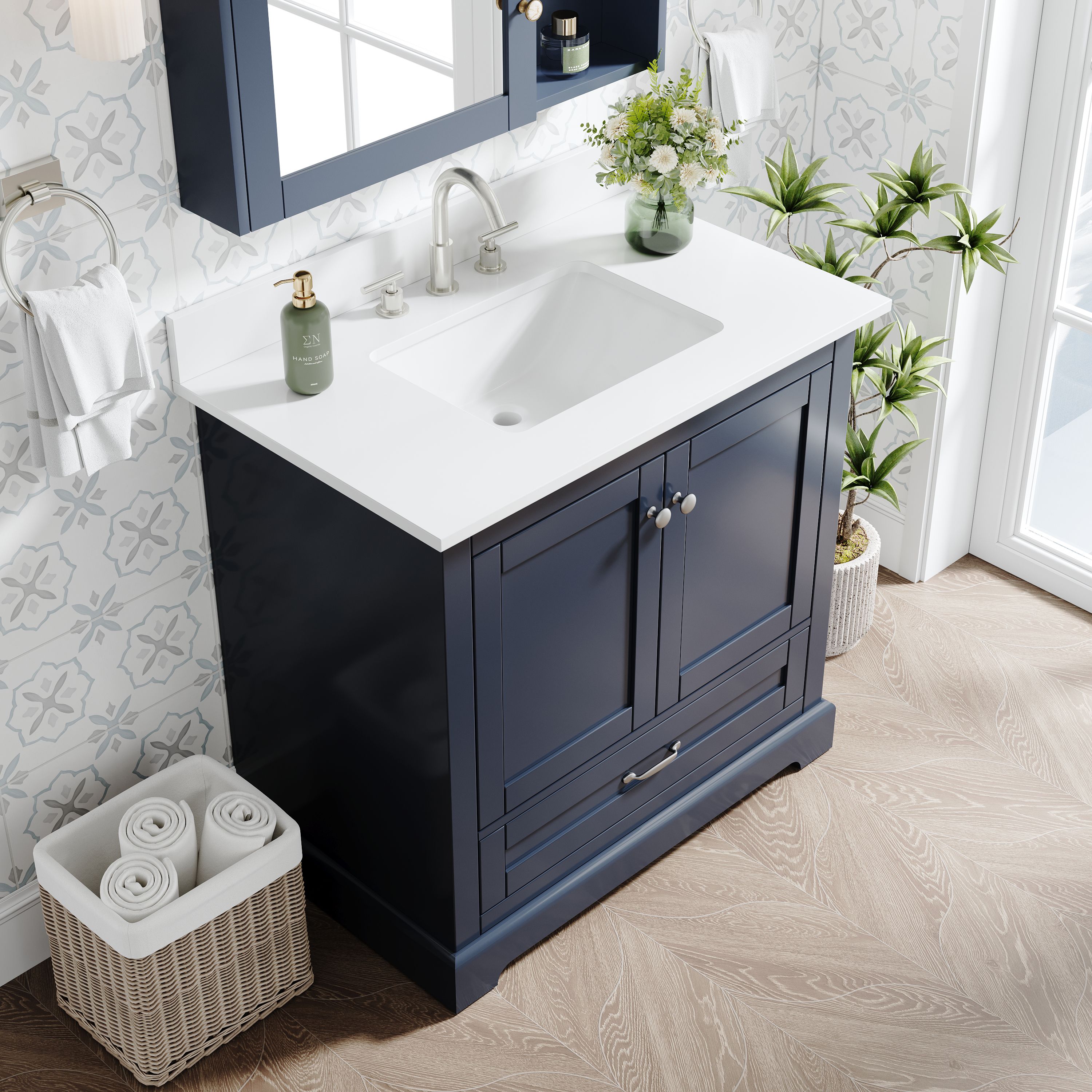 WELLFOR EEX9B6036FB Bath-Vanity-Combo - View #2