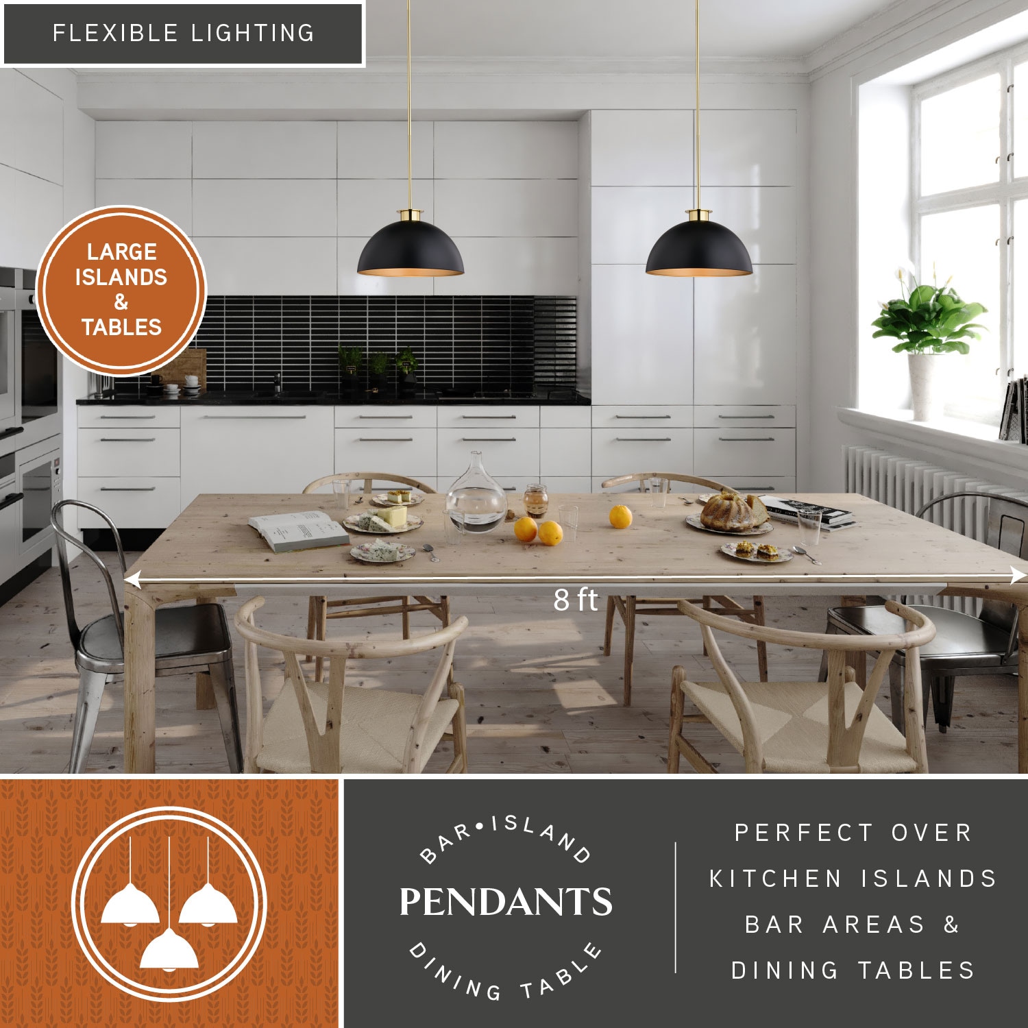 Cascadia P0412 Pendant-Lights - View #2