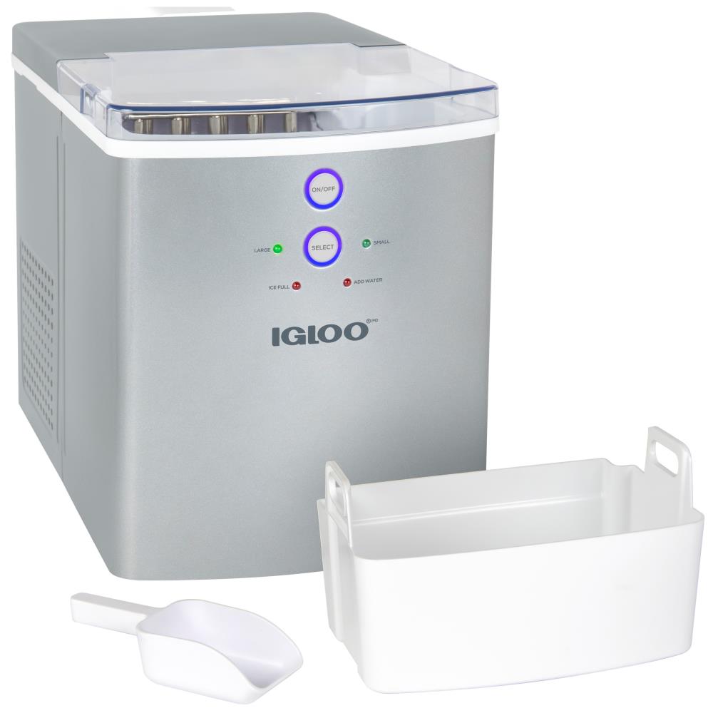 Igloo Automatic Portable Countertop Ice Maker - Stainless Steel, 3