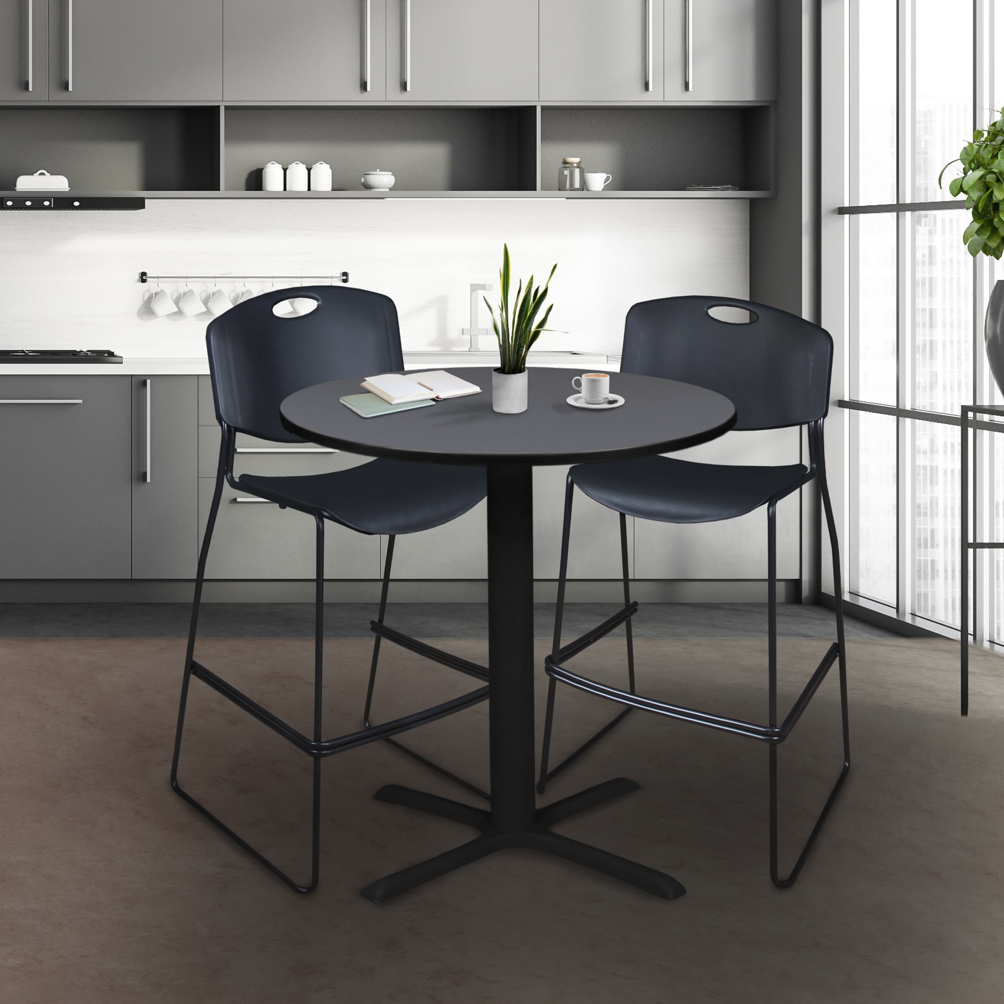 Regency TCB30RNDGY4495BK Office-Tables - View #8