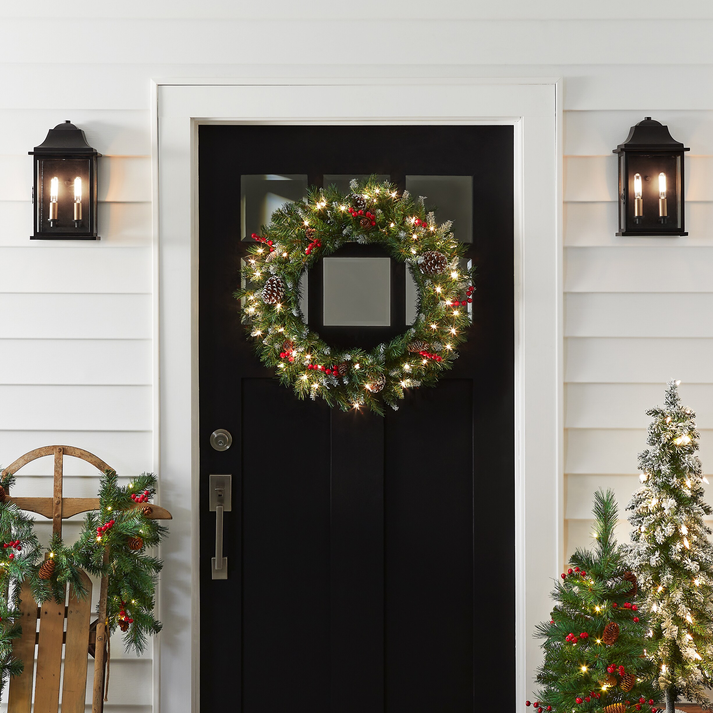 National Tree Company FRB-24WLO-1 Artificial-Christmas-Wreaths - View #6