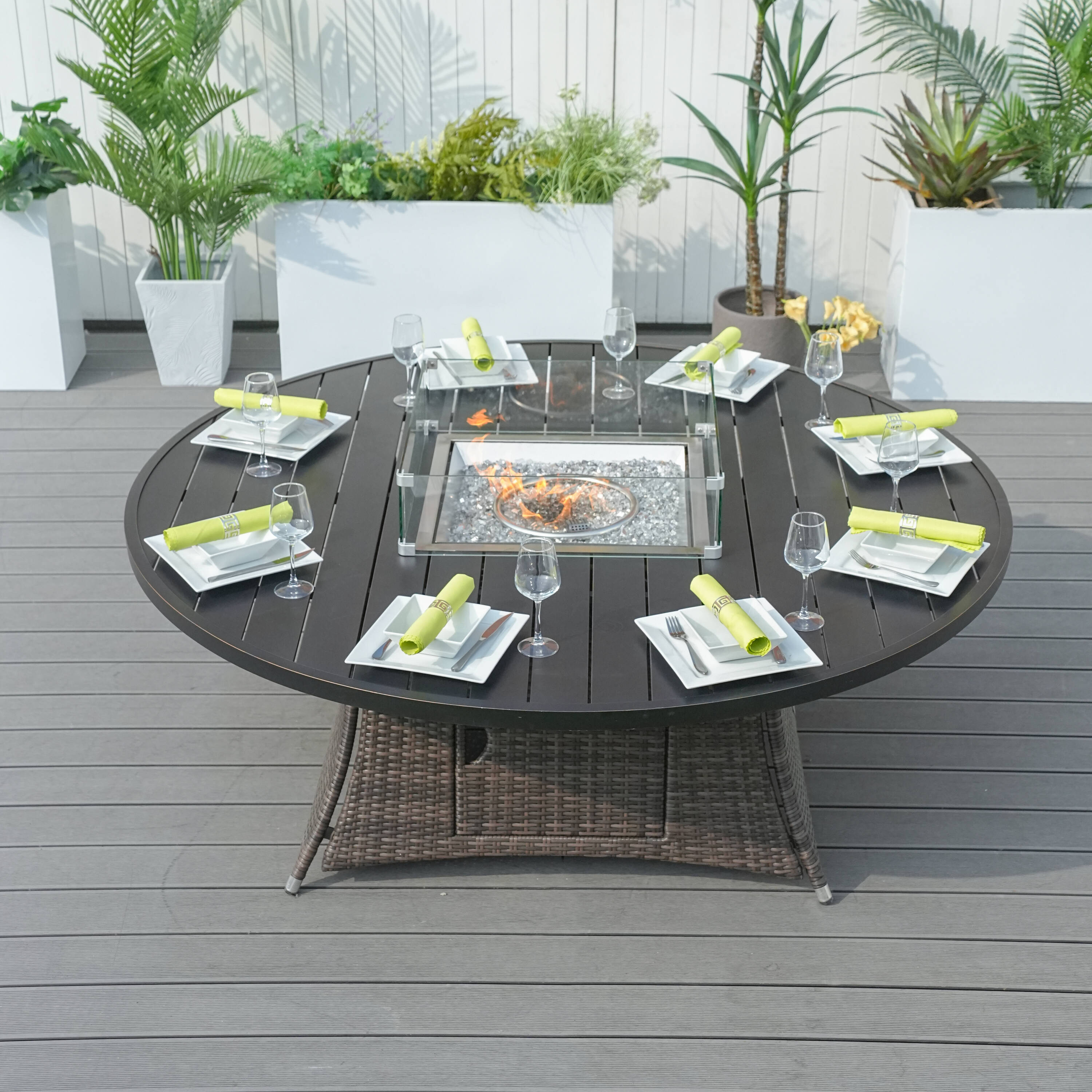Direct Wicker DWG-1108A-BR-T Outdoor-Gas-Firepits - View #6