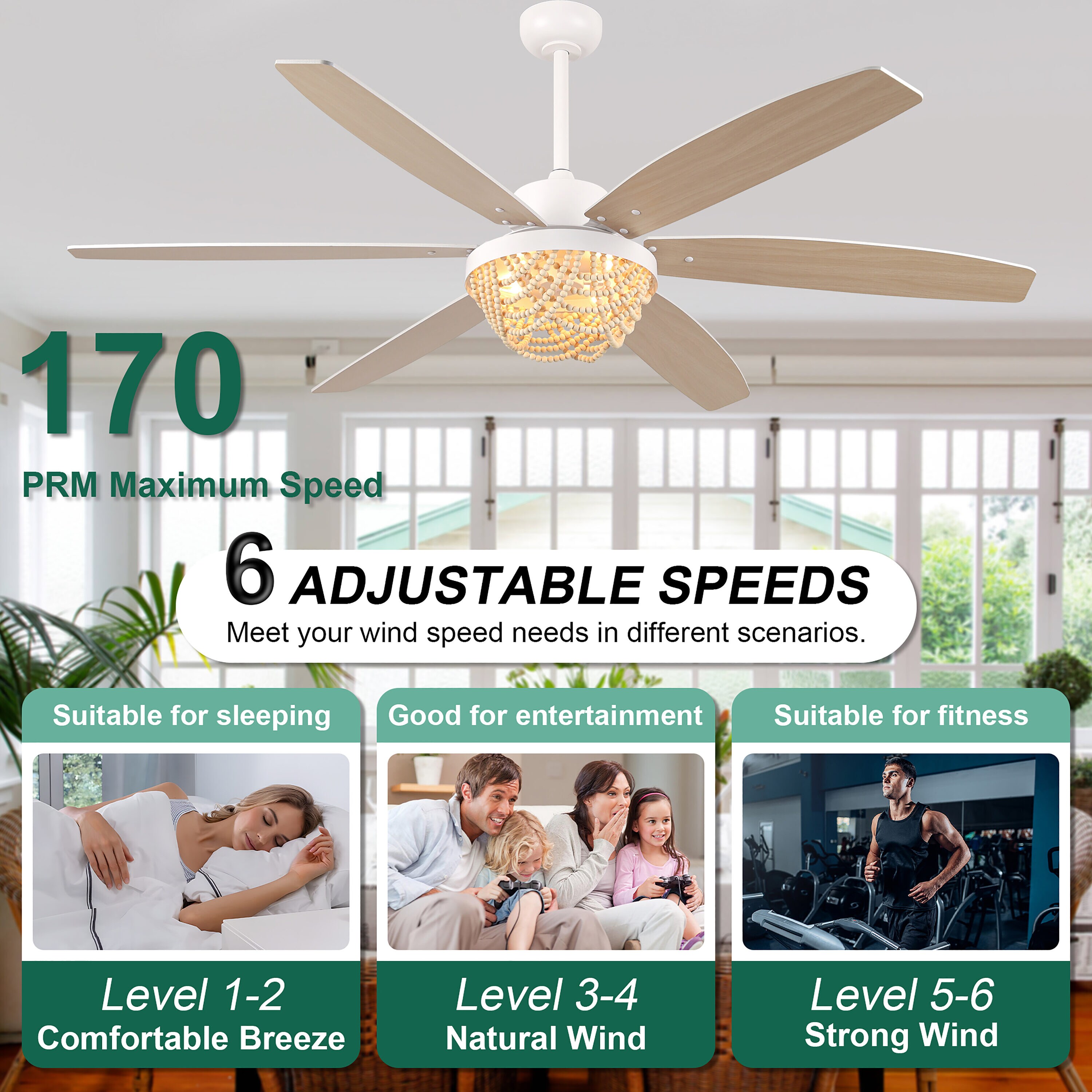 Cusp Barn CS65P06 Ceiling-Fans - View #5