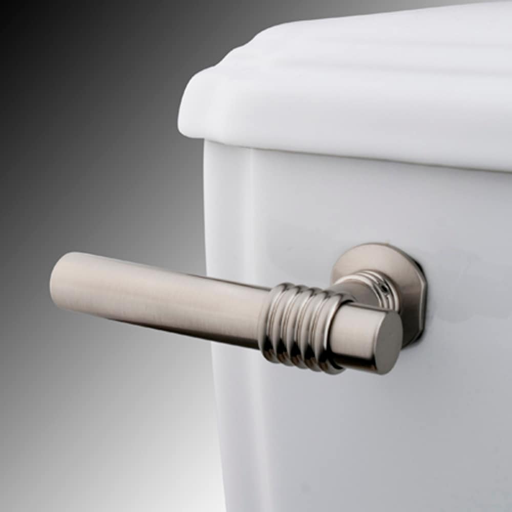 Elements of Design EKTML8 Milano 8-in Front Mount Satin nickel Universal Fit Toilet lever