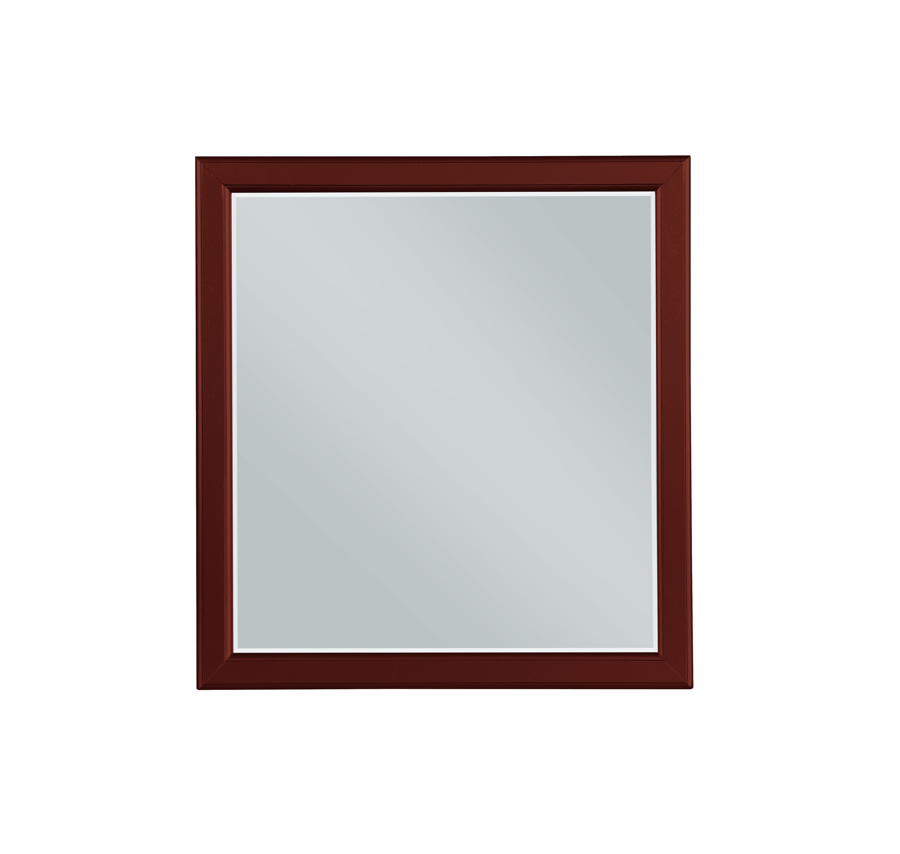 Maocao Hoom BH23754 36-Inches W x 38.0-Inches H Rectangle Cherry Framed Vanity Mirror