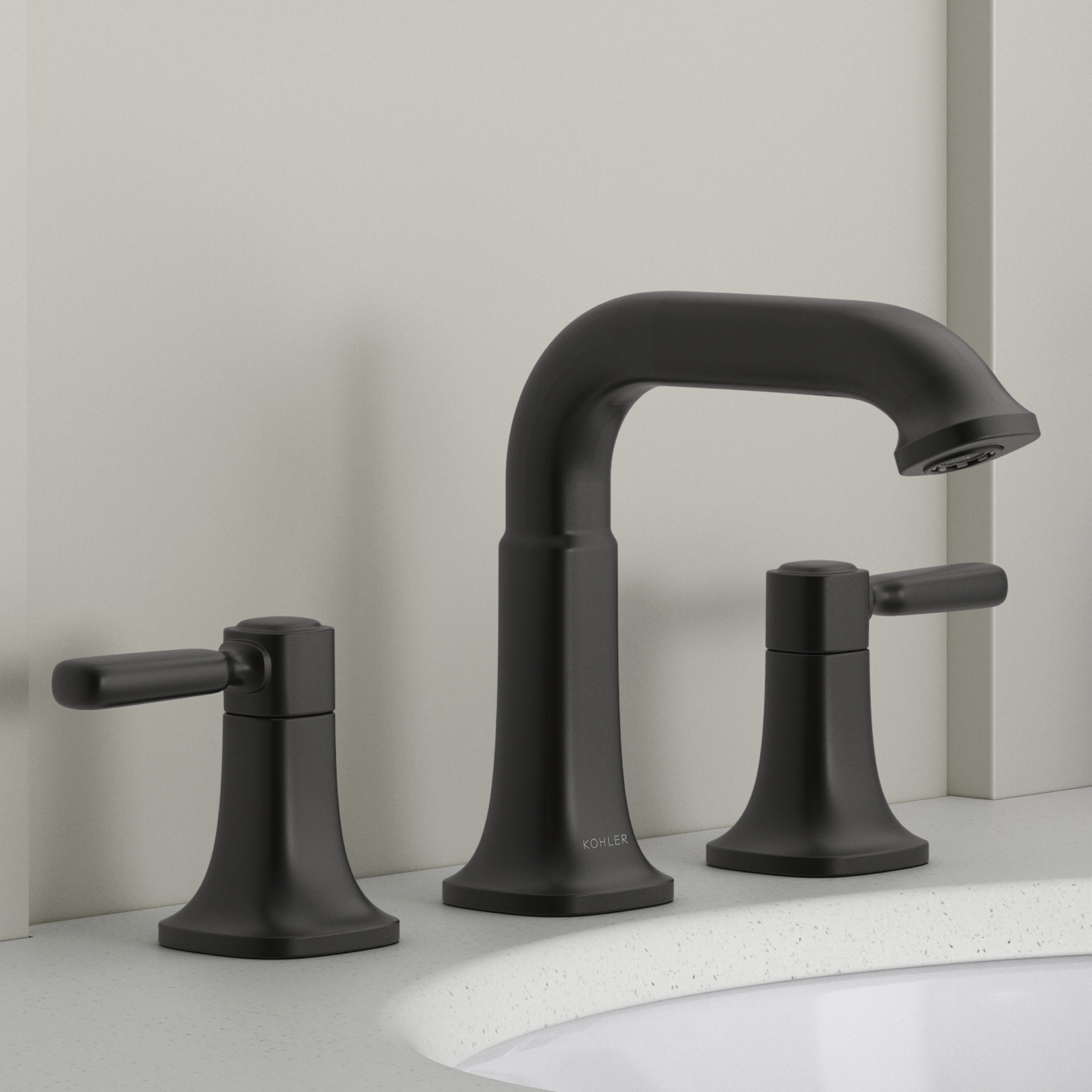 KOHLER T14501-3-BL Purist Rite-Temp Pressure-Balancing Valve Trim With