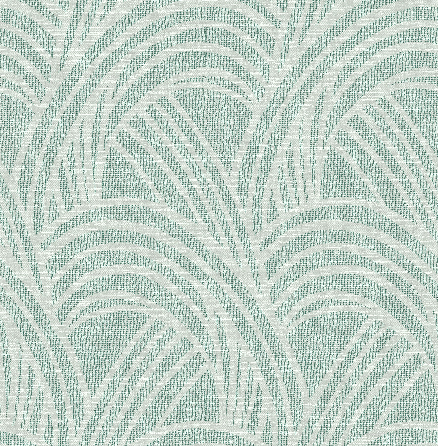 Scott Living 2975-26218 56.4-Sq. Feet Green Non-woven Geometric Unpasted Wallpaper