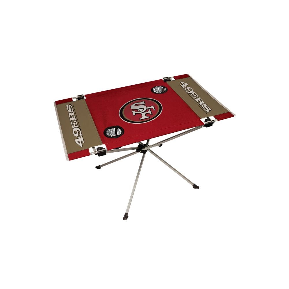 Rawlings San Francisco 49ers Polyester Multi Color Folding Tailgate Set in  the Beach & Camping Chairs department at