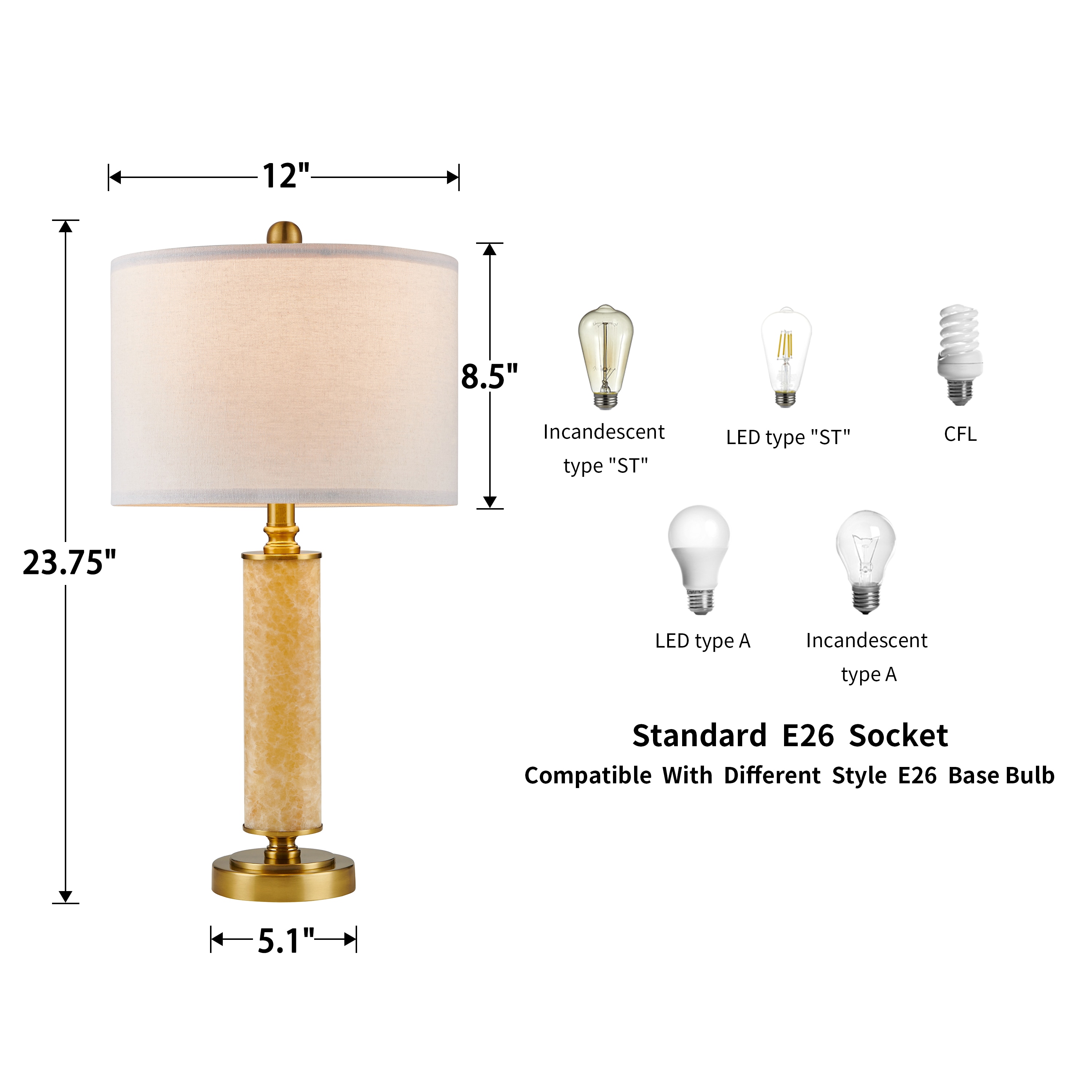 KAWOTI 21361 Table-Lamps - View #7