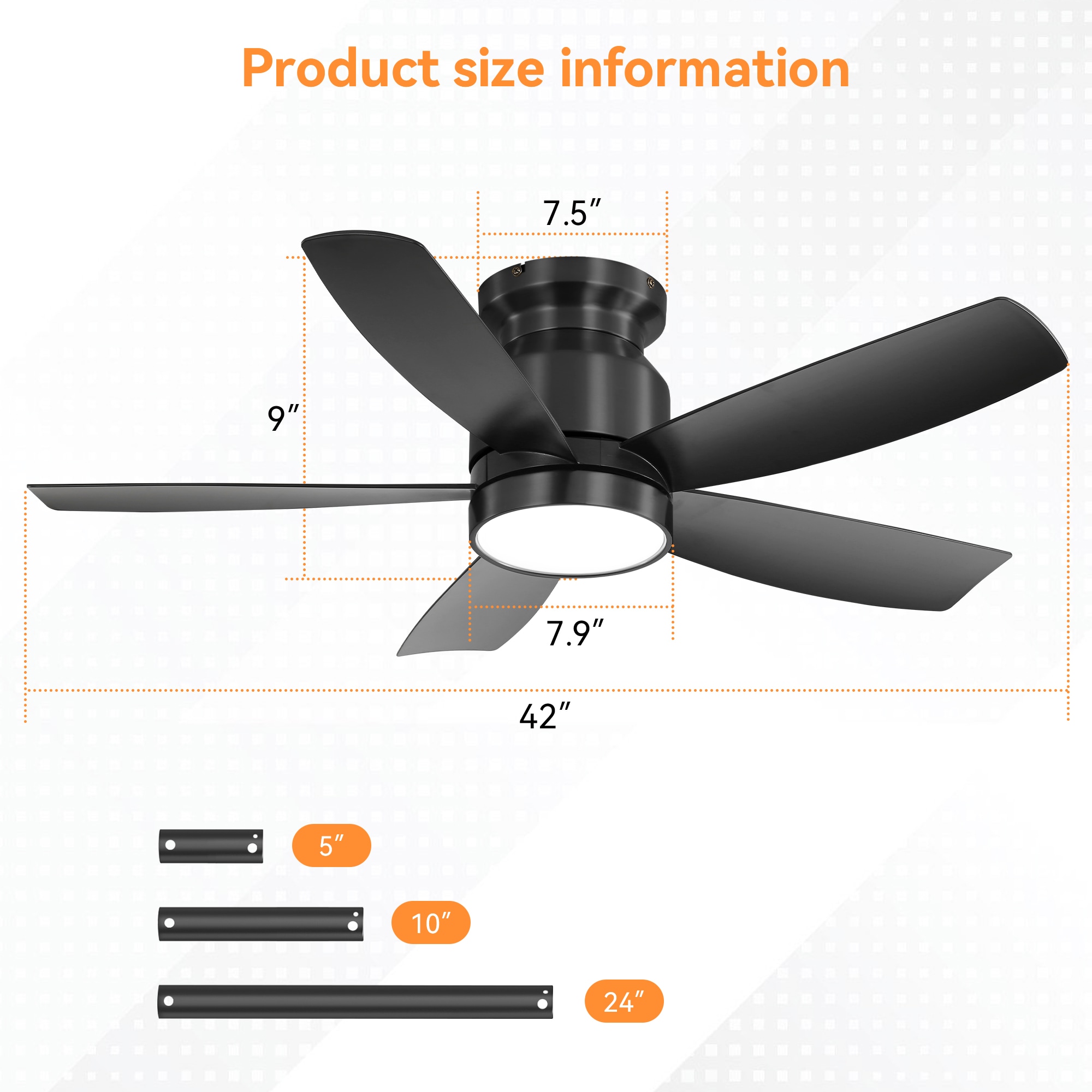 Bybafun YB5100143 Ceiling-Fans - View #7