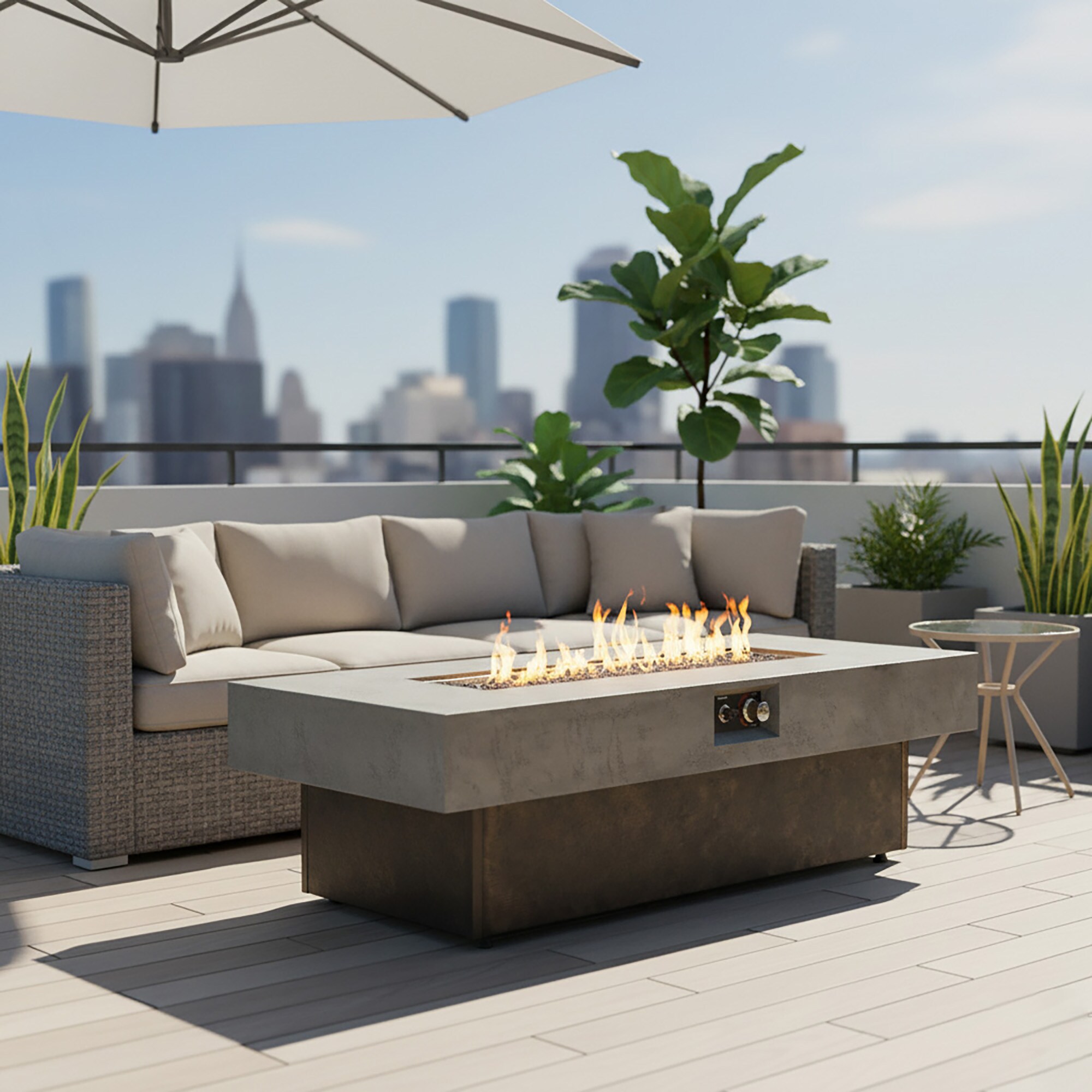 Fun Orange FUN26GP11 Outdoor-Gas-Firepits - View #2