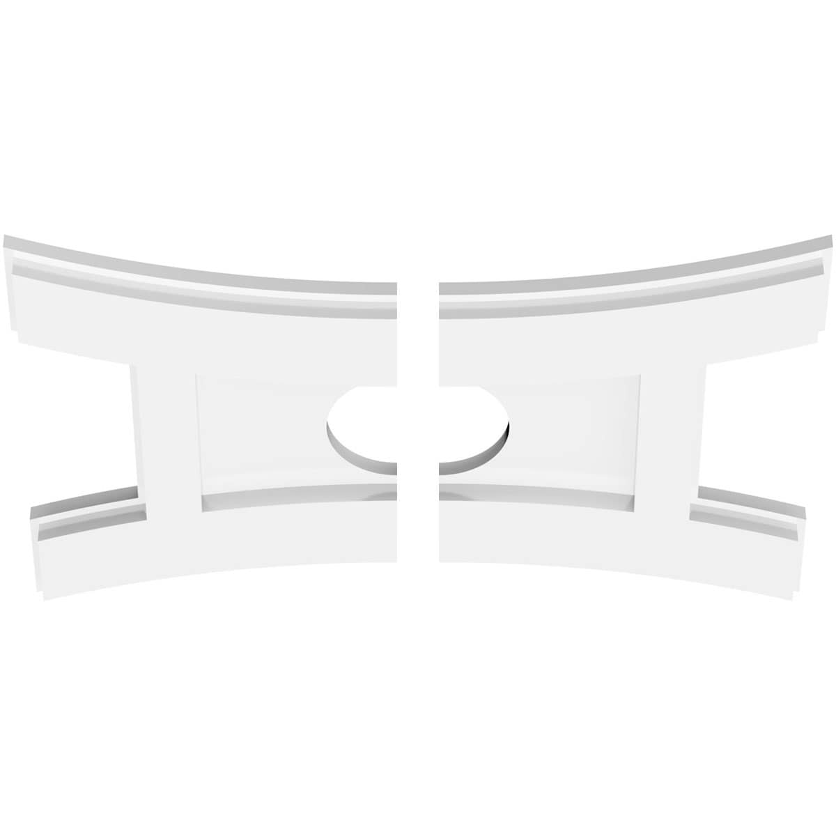Ekena Millwork CMP16X10HN2-03000 Ceiling-Medallions - View #2
