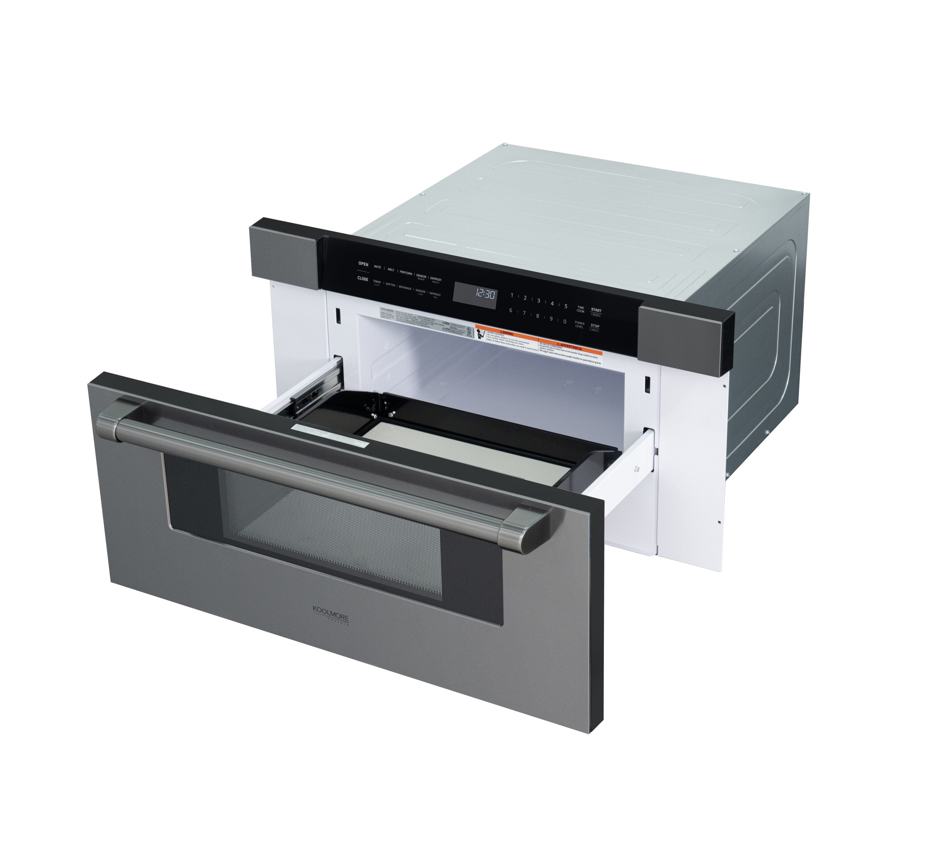 KoolMore LOW-KM-MD30-BSS Microwave-Drawers - View #9
