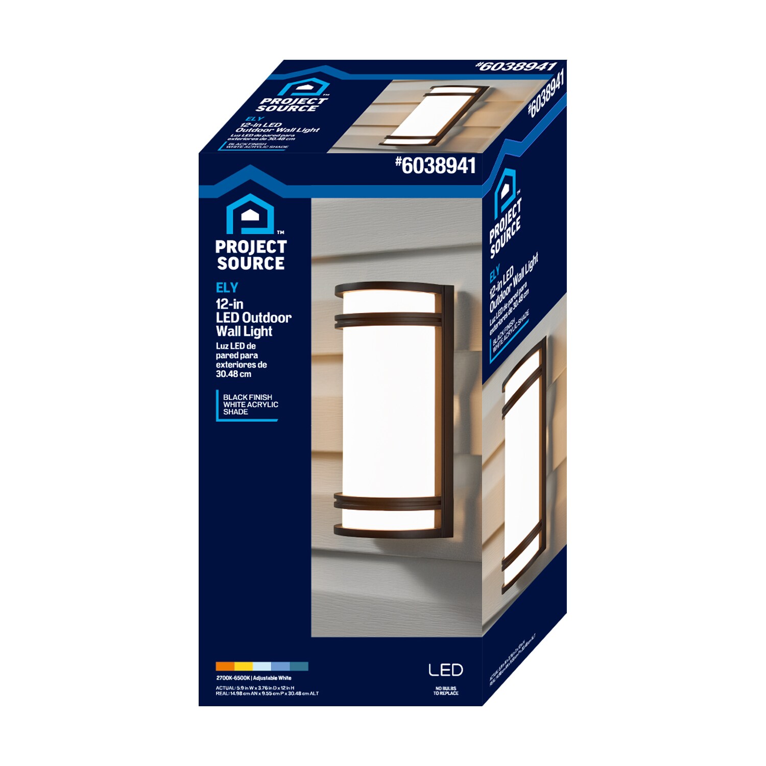 Project Source ZDL1353 Outdoor-Wall-Lighting - View #2