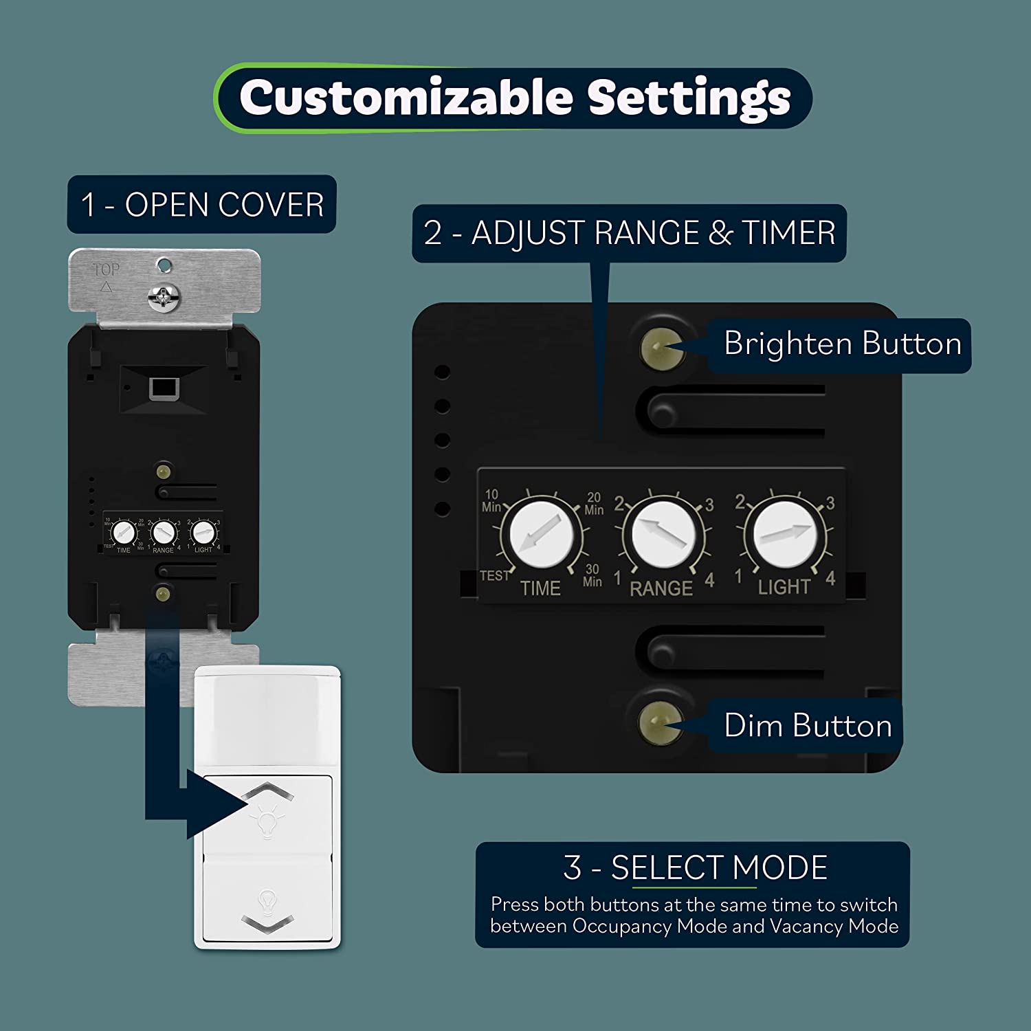Enerlites DWODS-120-W Light-Dimmers - View #2