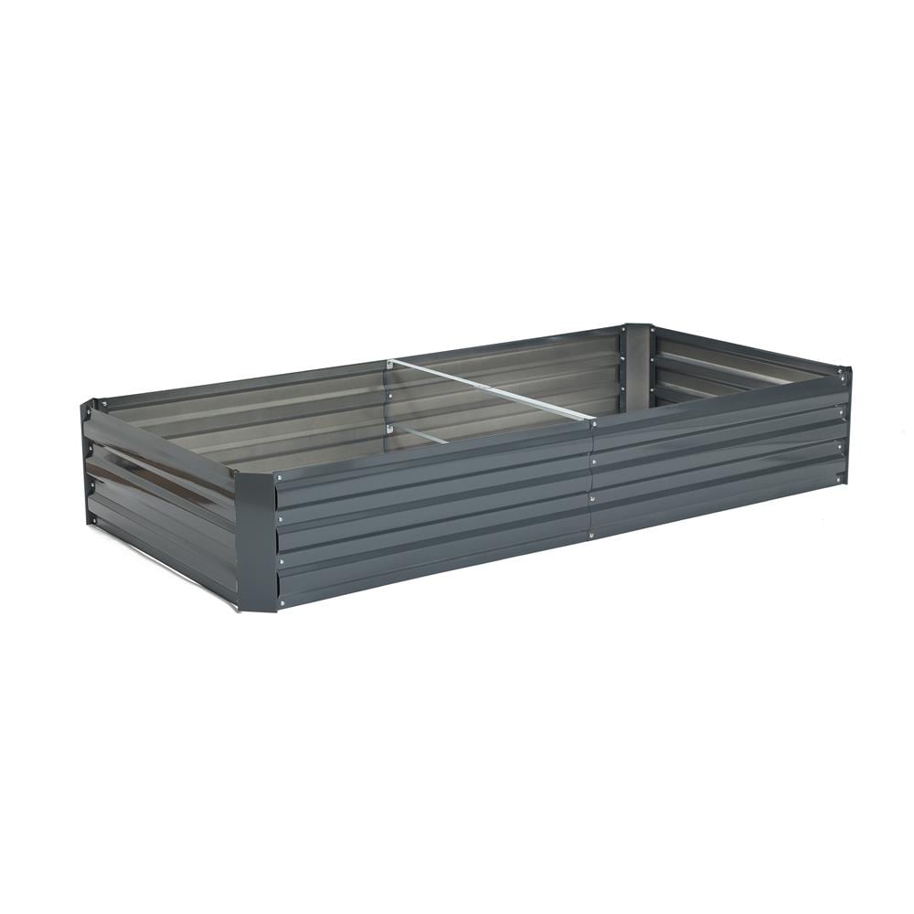 LuxenHome WHPL913-GY Planter-Window-Box - View #3