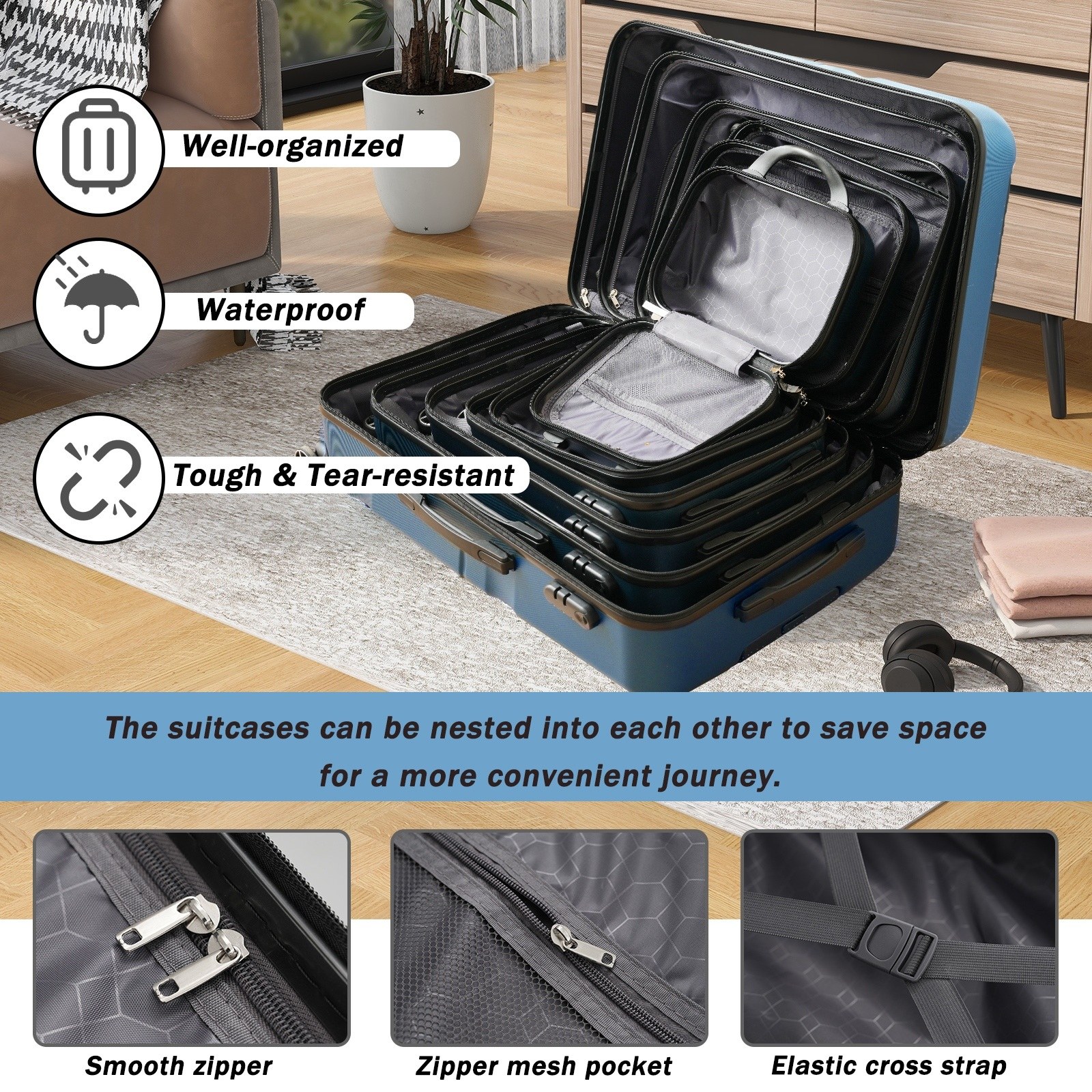 Bybafun YD9600046 Luggage-And-Luggage-Sets - View #5