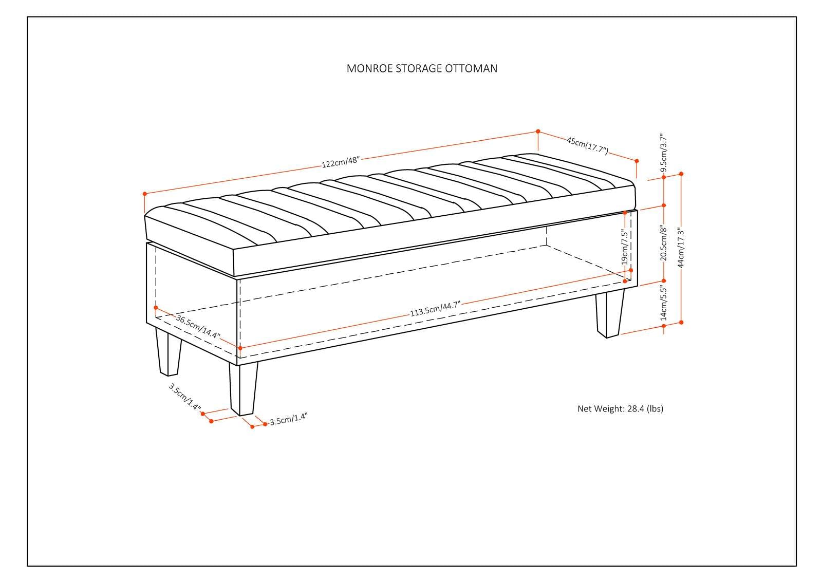 Simpli Home 3AXCOT-251-CLG Indoor-Ottomans - View #12