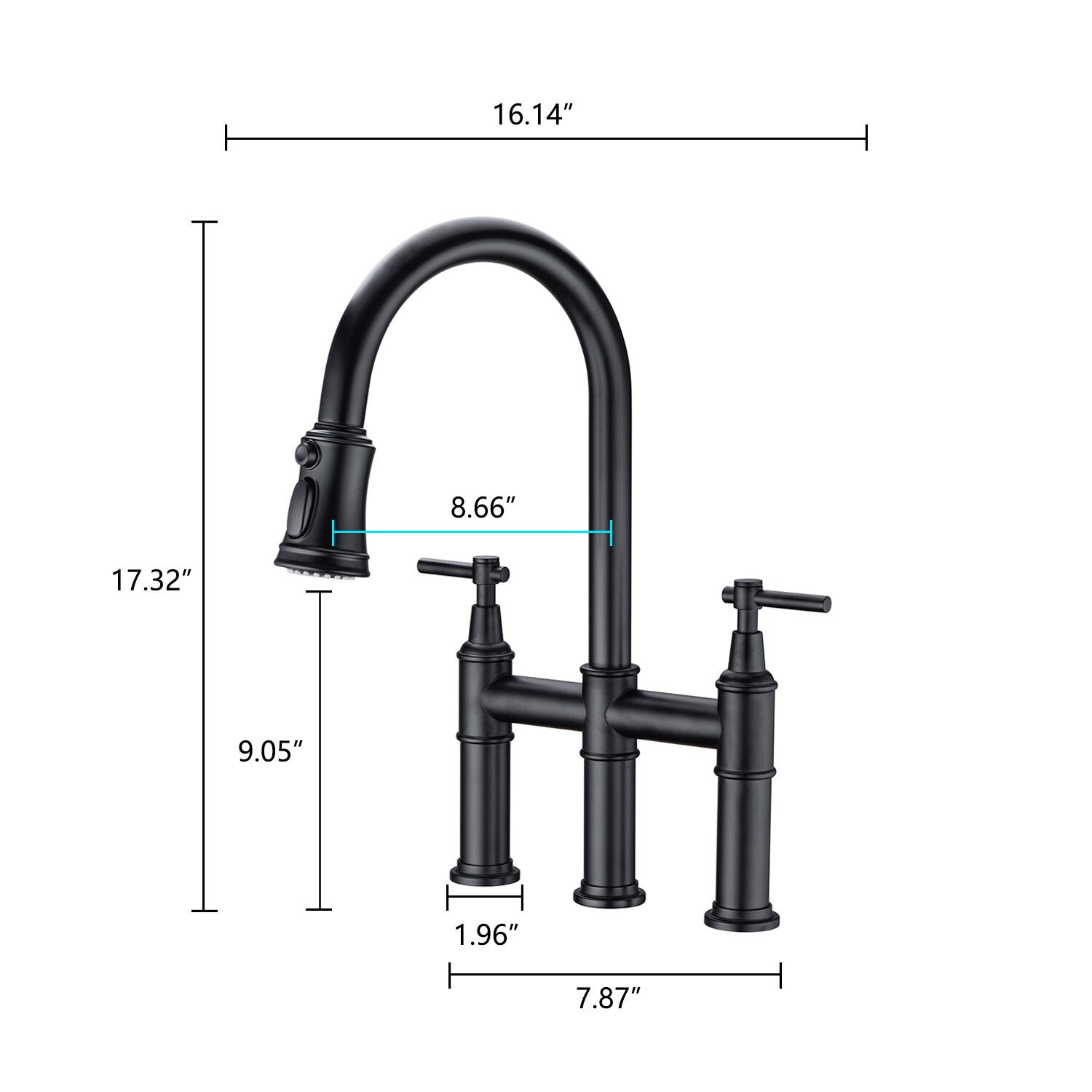 Damerin KT-ZF-08 Kitchen-Faucets - View #4