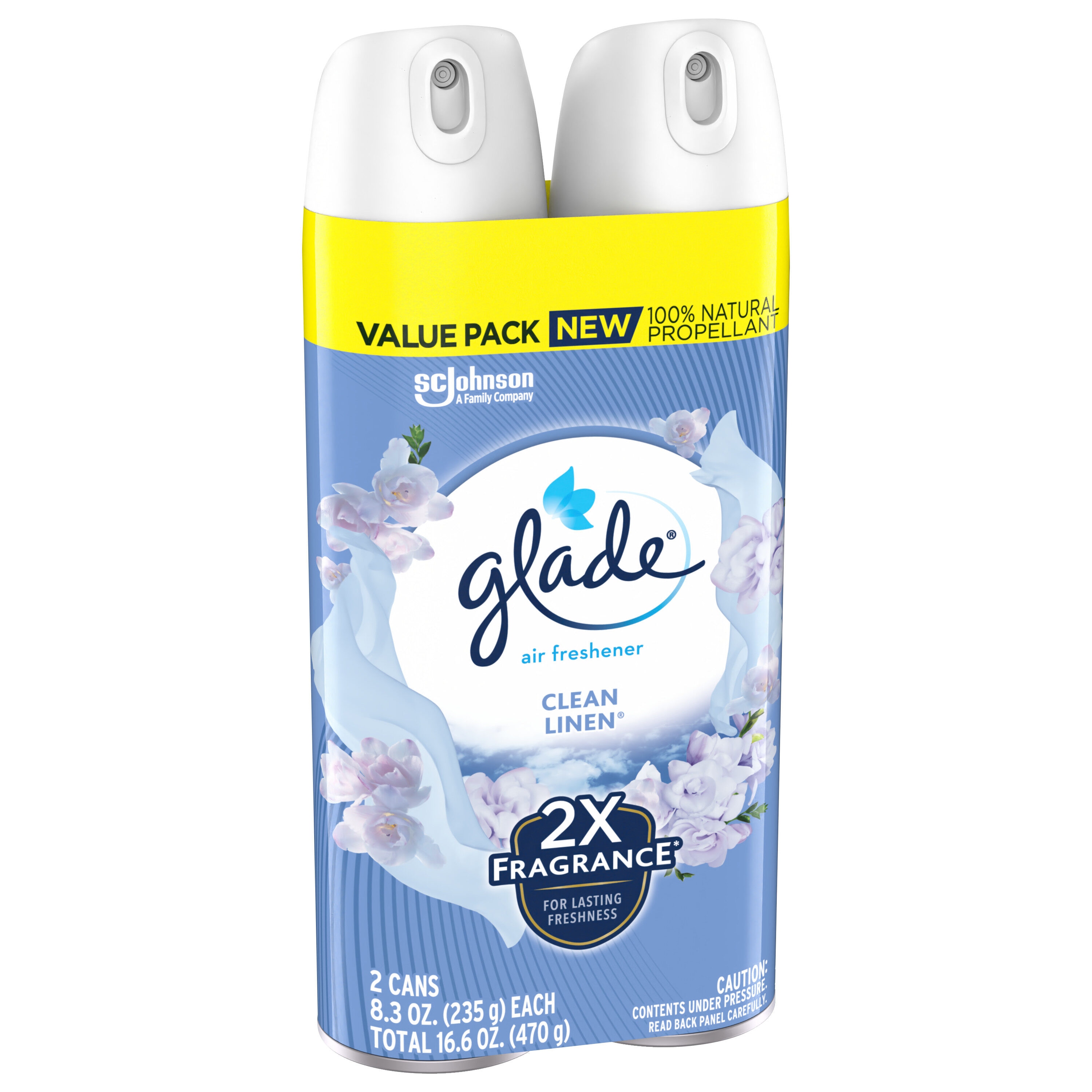 Glade 8.3-oz Clean Linen Dispenser Air Freshener (2-Pack) in the Air  Fresheners department at