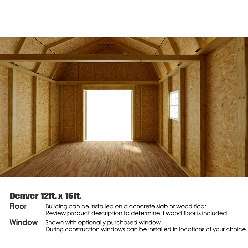 Best Barns DENVER1220DF Wood-Storage-Buildings - View #8