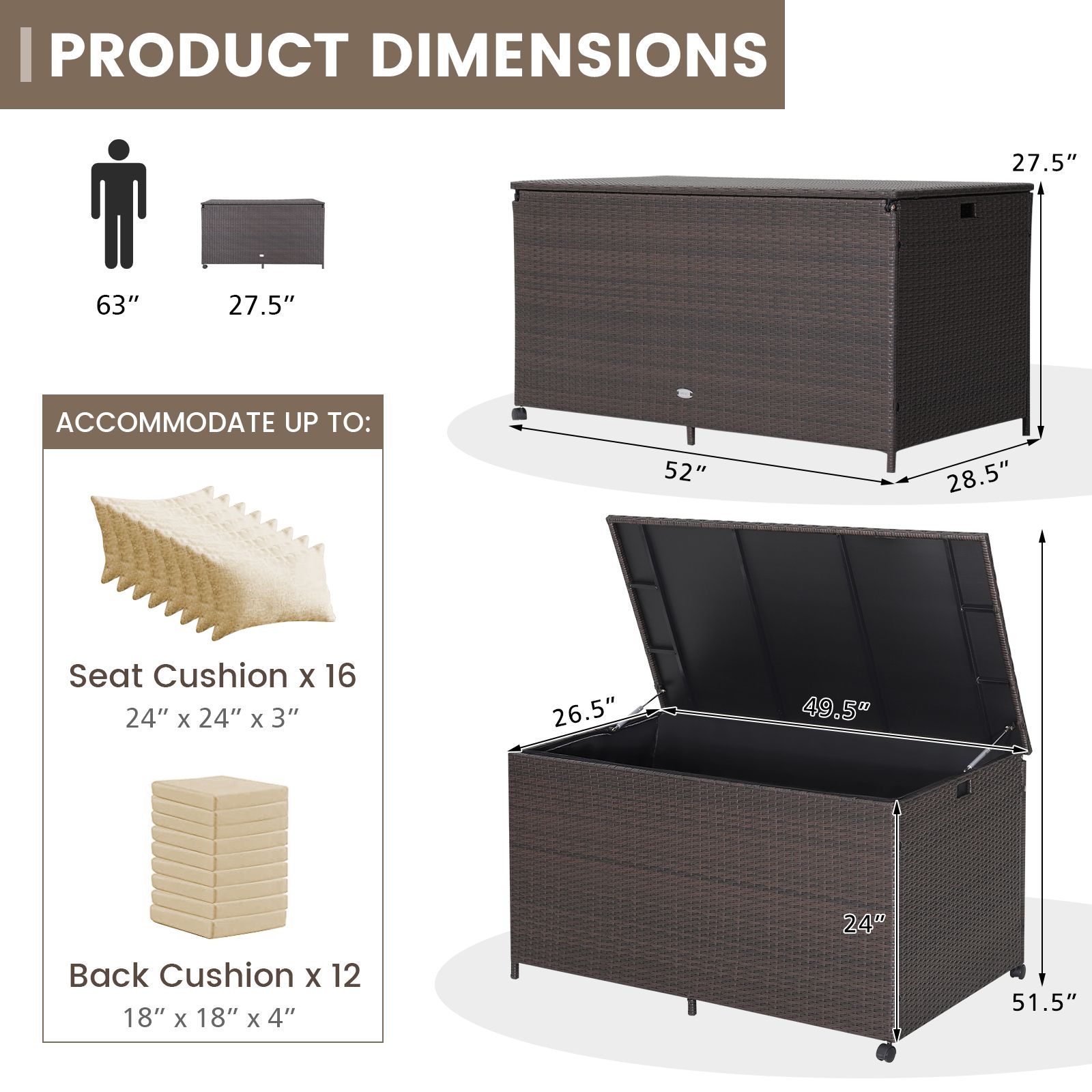 Slickblue D-CO-48507WH Deck-Boxes - View #8