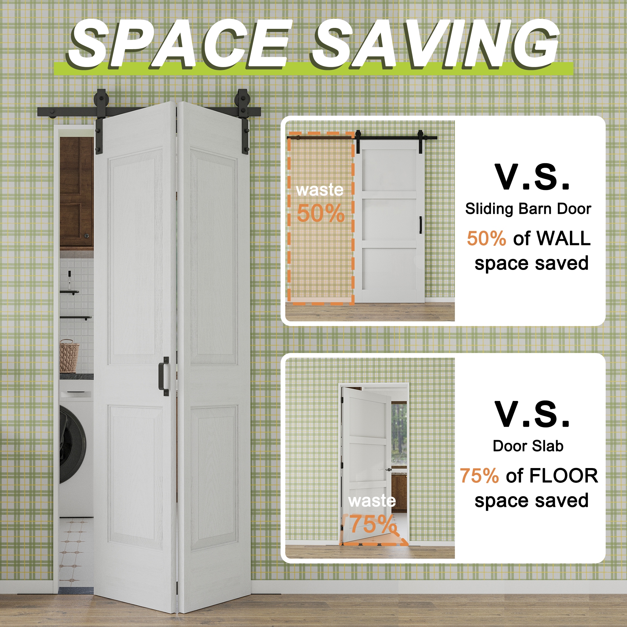 AINLARRY ZDGC-BD-KX4L-24 Barn-Doors - View #7