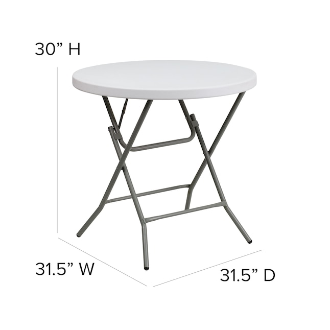 Folding Banquet Table, What Size Round Banquet Table Seats 80cm