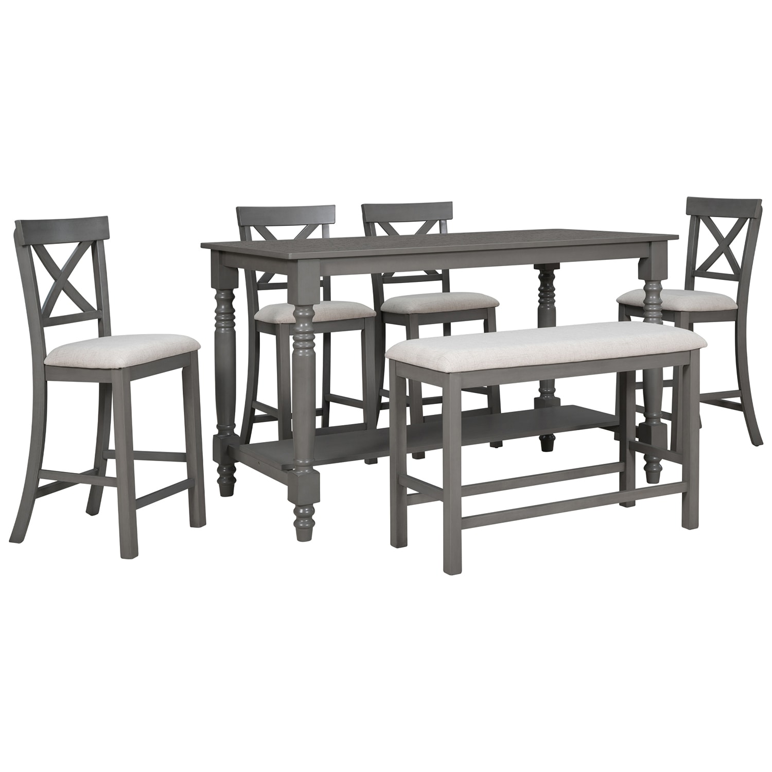 SINOFURN SYA010209WT Dining-Sets - View #9