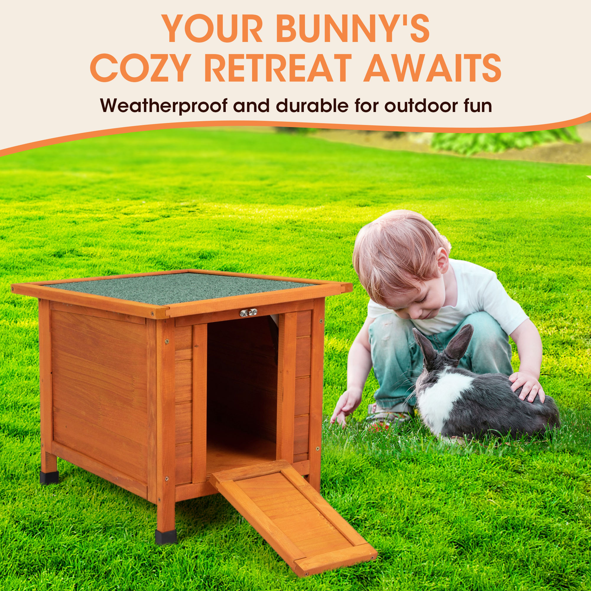 Coziwow CW12U0338-L02 Chicken-Coops-Rabbit-Hutches - View #5