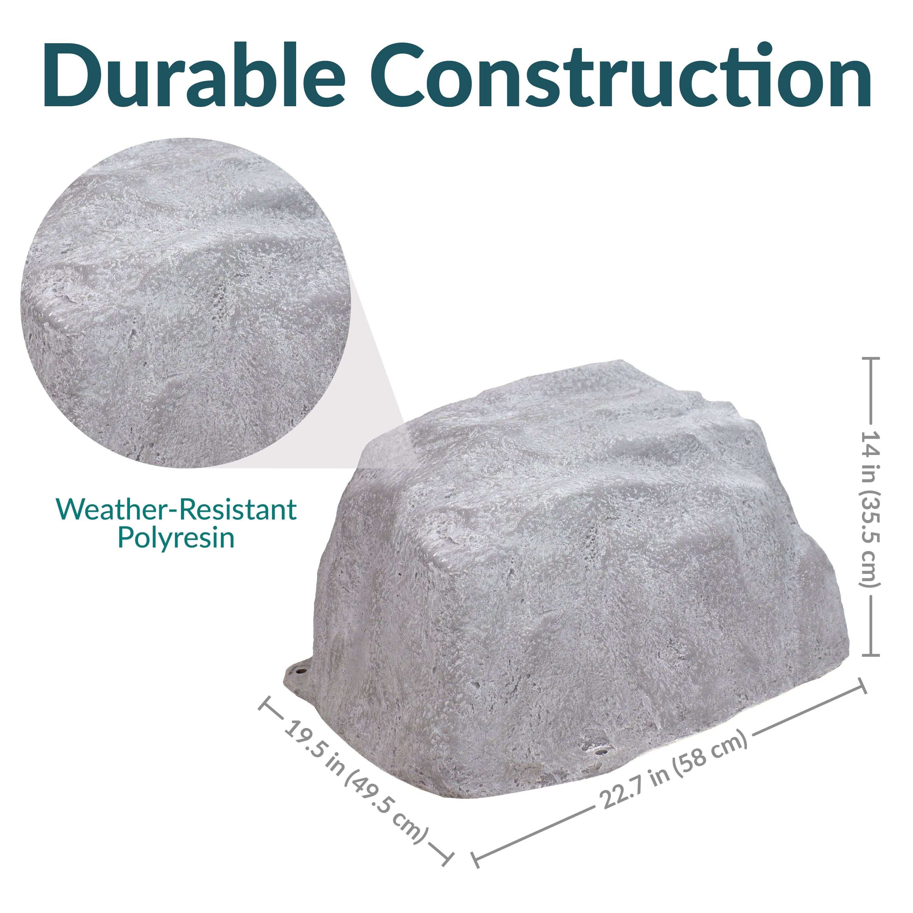 Sunnydaze Decor DG-516-COMBO-2PK Landscaping-Rock - View #10