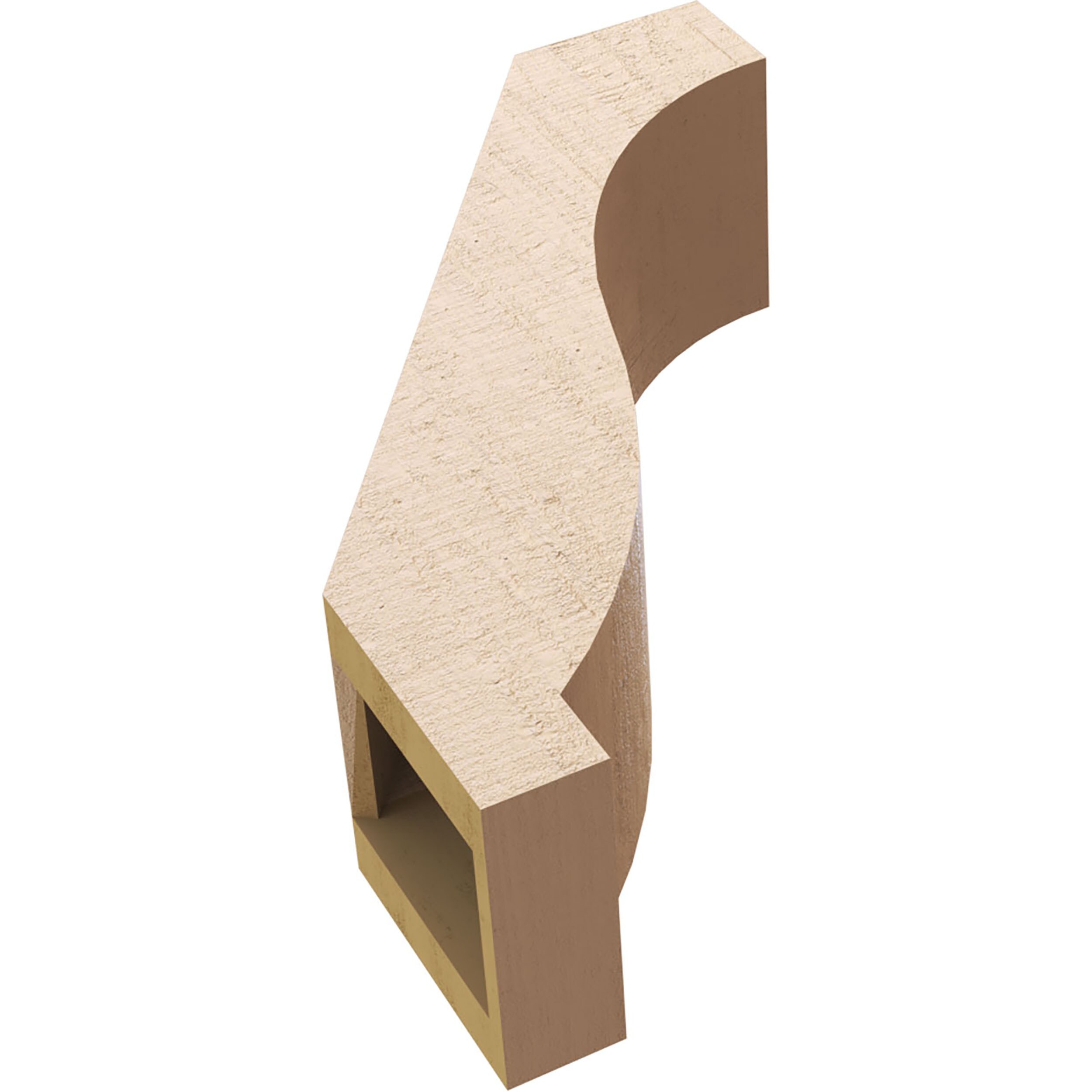 Ekena Millwork BRCUR05X12X16BKRRCPR braces - View #13