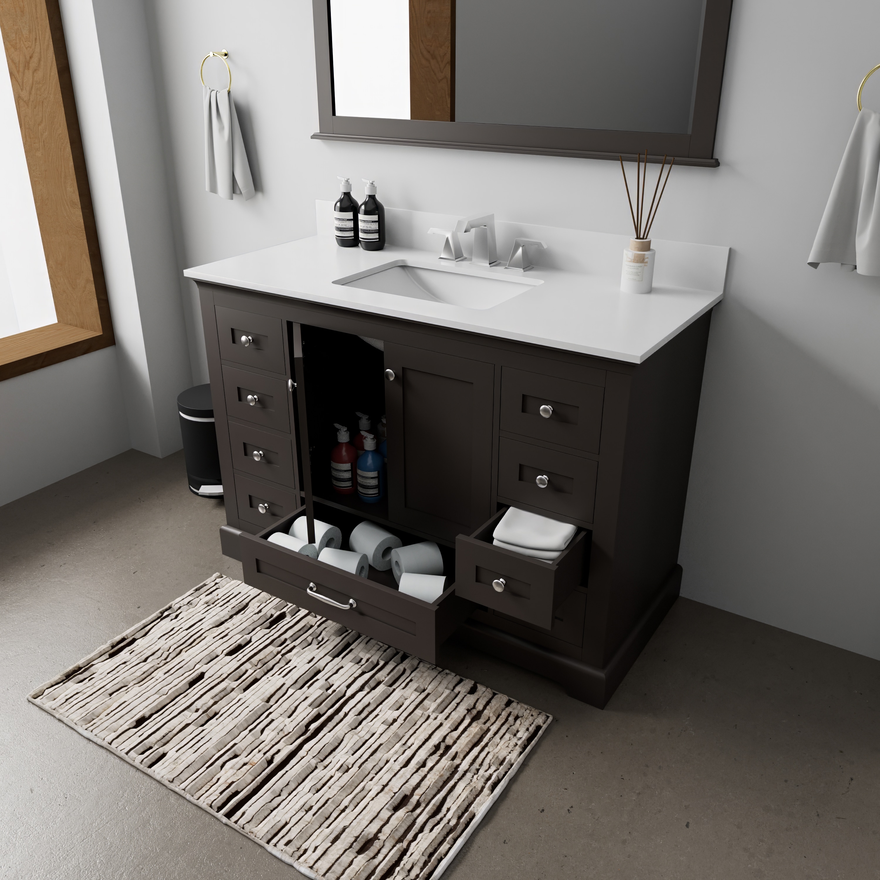 Lexora LVD48SG311 Bath-Vanity-Combo - View #5