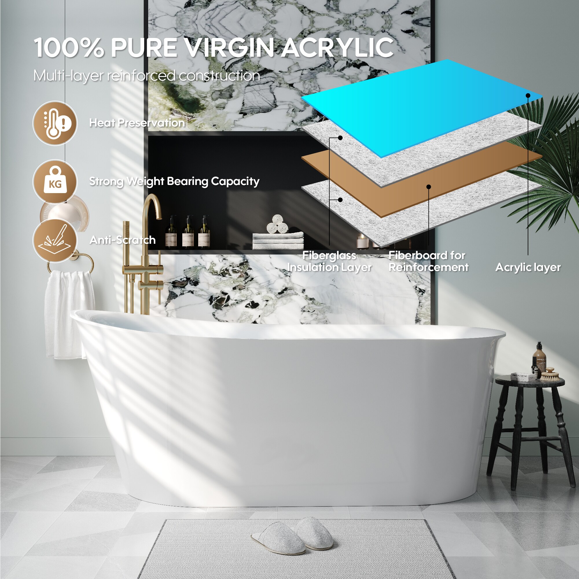 WELLFOR SILVA-Y615 bathtubs - View #9