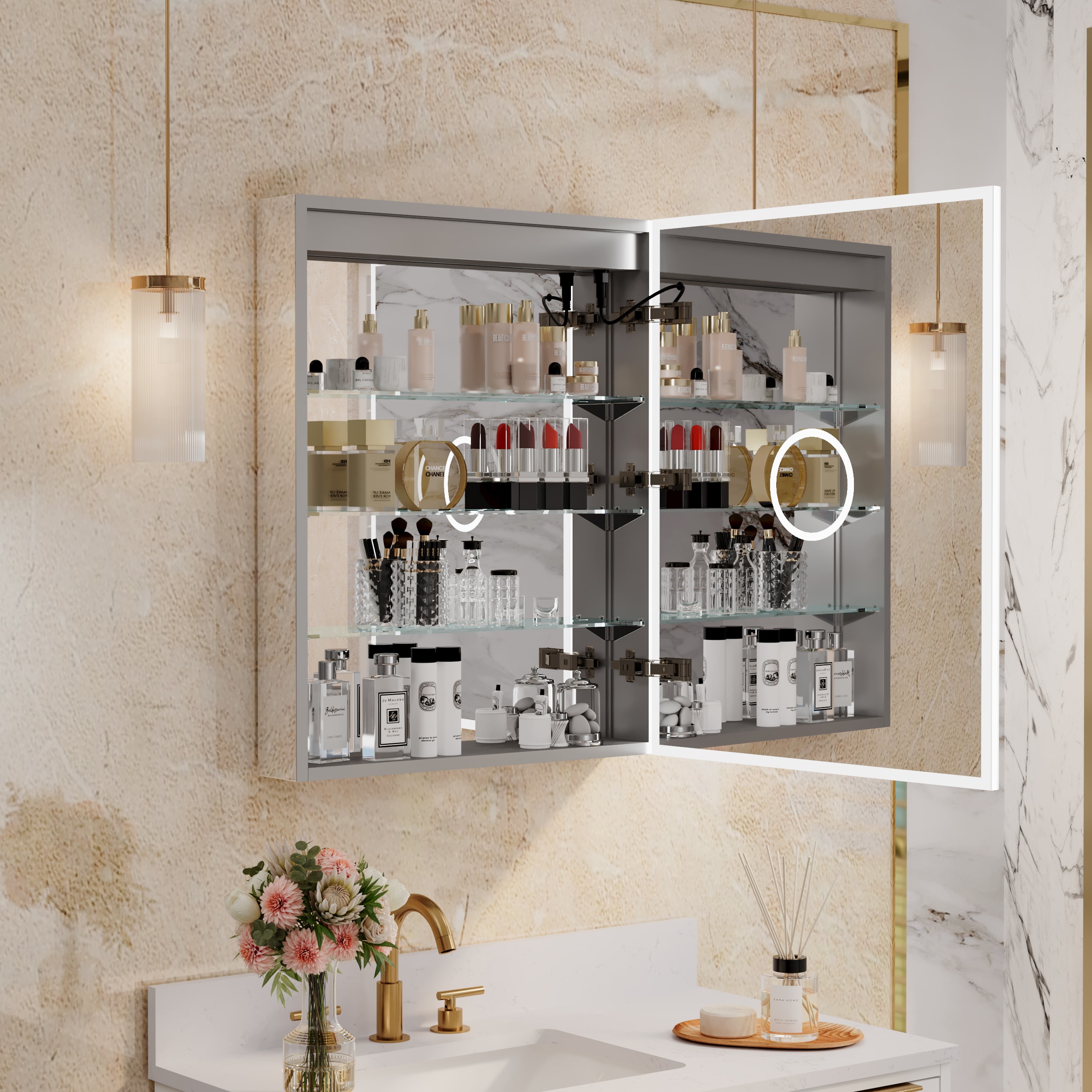 CALVON ZUB8-R2430 Bathroom-Medicine-Cabinets - View #2
