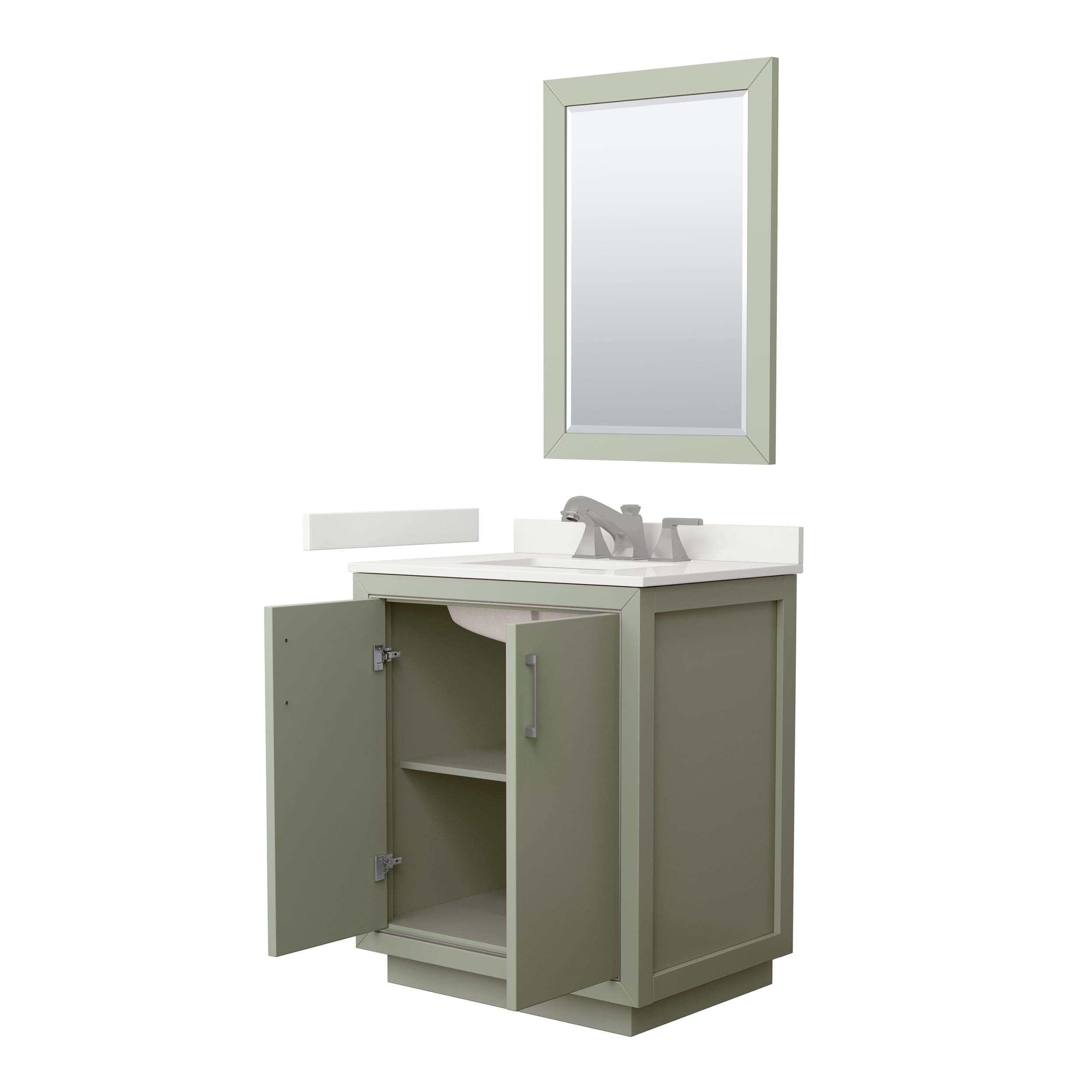 Wyndham Collection WCF111130SLGWQUS3M24 Bath-Vanity-Combo - View #2
