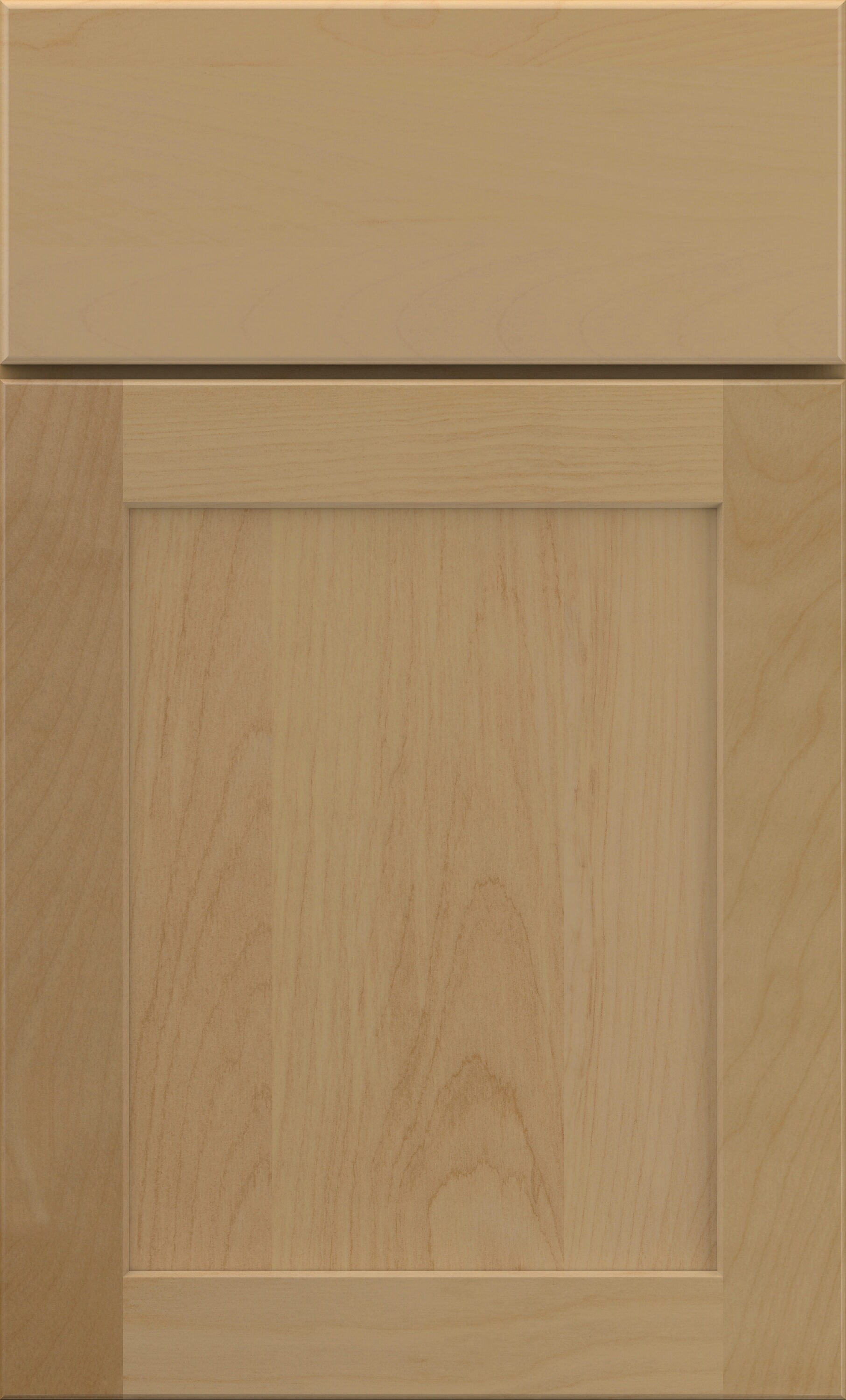 Diamond NOW Elm 8.5-in W x 14-in H Light Stain Stained Kitchen Cabinet Sample (Printed Sample) #NFOAMDR.ELM.LIGHT