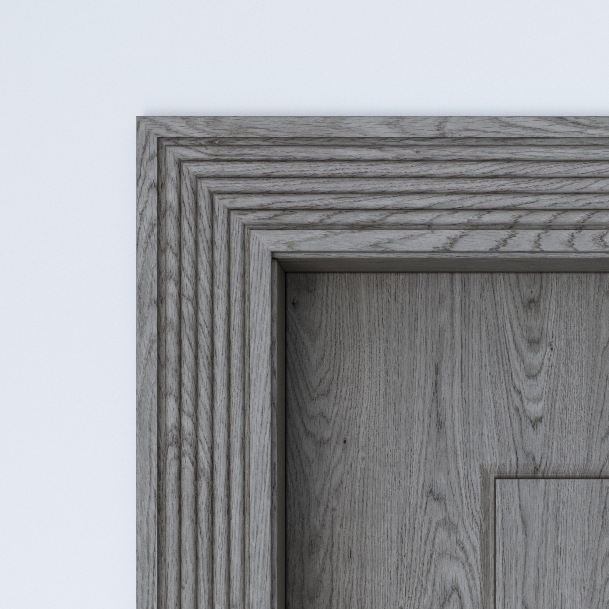 Ornamental Mouldings 1753SET-M28GRAY Door-Casing-Kits - View #2