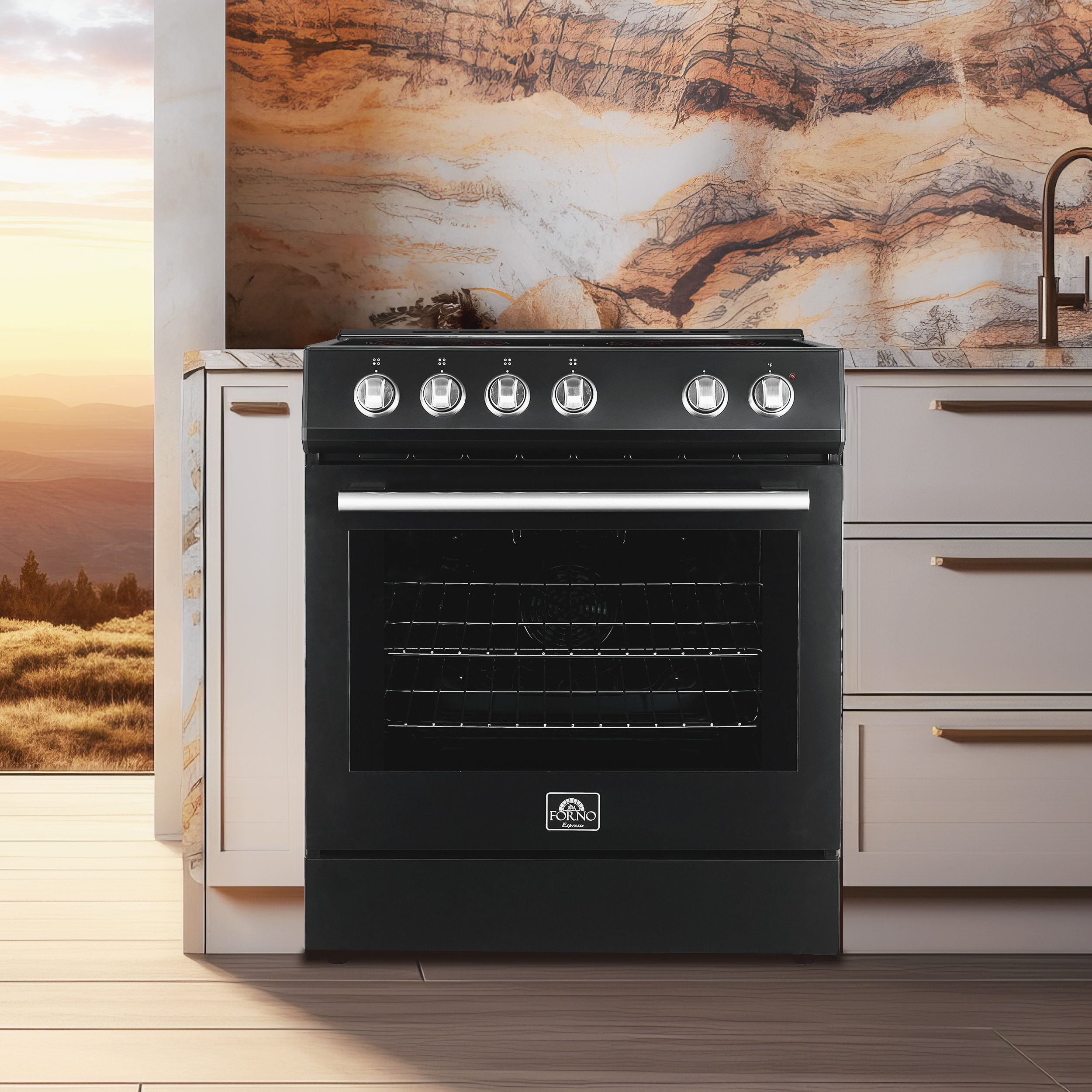 FORNO FFSEL6012-30BLK Freestanding-Electric-Ranges - View #11