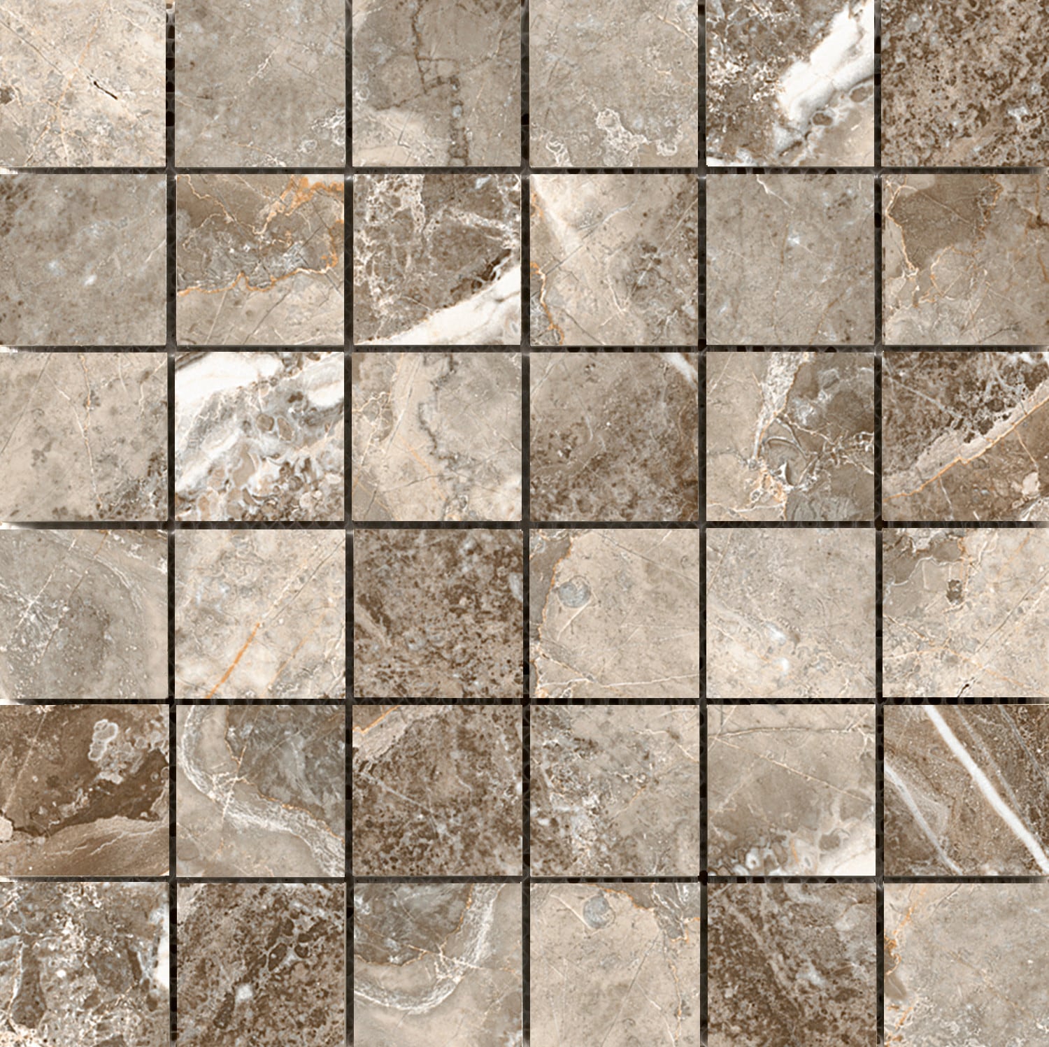 Emser F02VIENMO1313MO2 VIENNA Mozzart Porcelain Border Tile (Common: 13-in x 13-in; Actual: 13.07-in x 13.07-in)