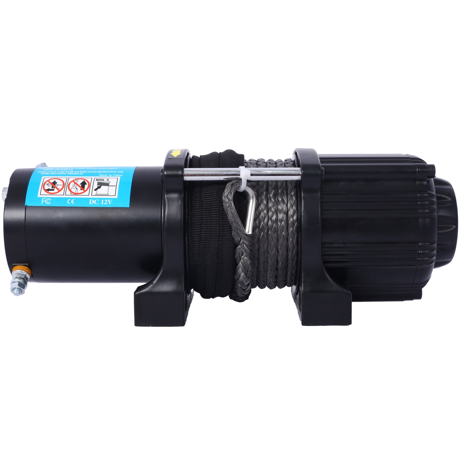 Wildaven PL1998026 3500-lb 32.81-ft Electronic Winch 1.6 -HP Motor