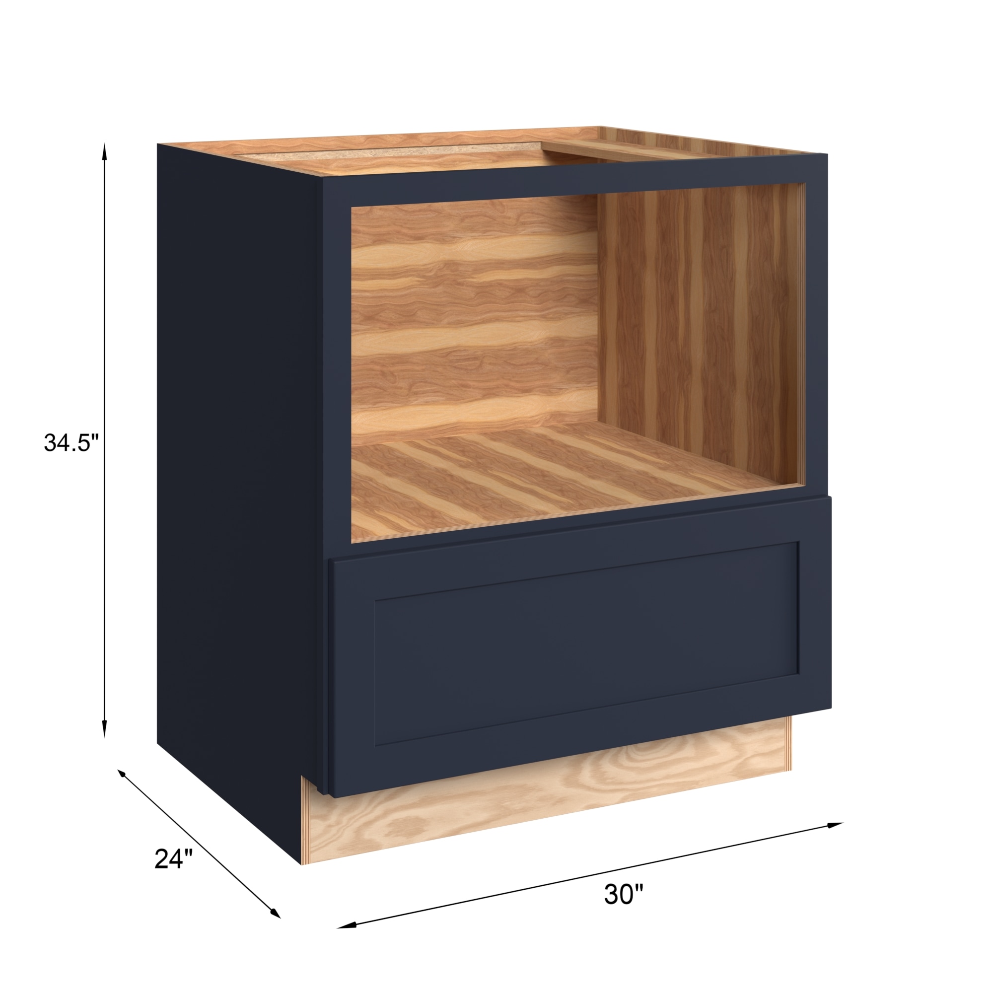 KraftMaid Momentum BMC302434G77 Cabinets-Kitchen - View #3