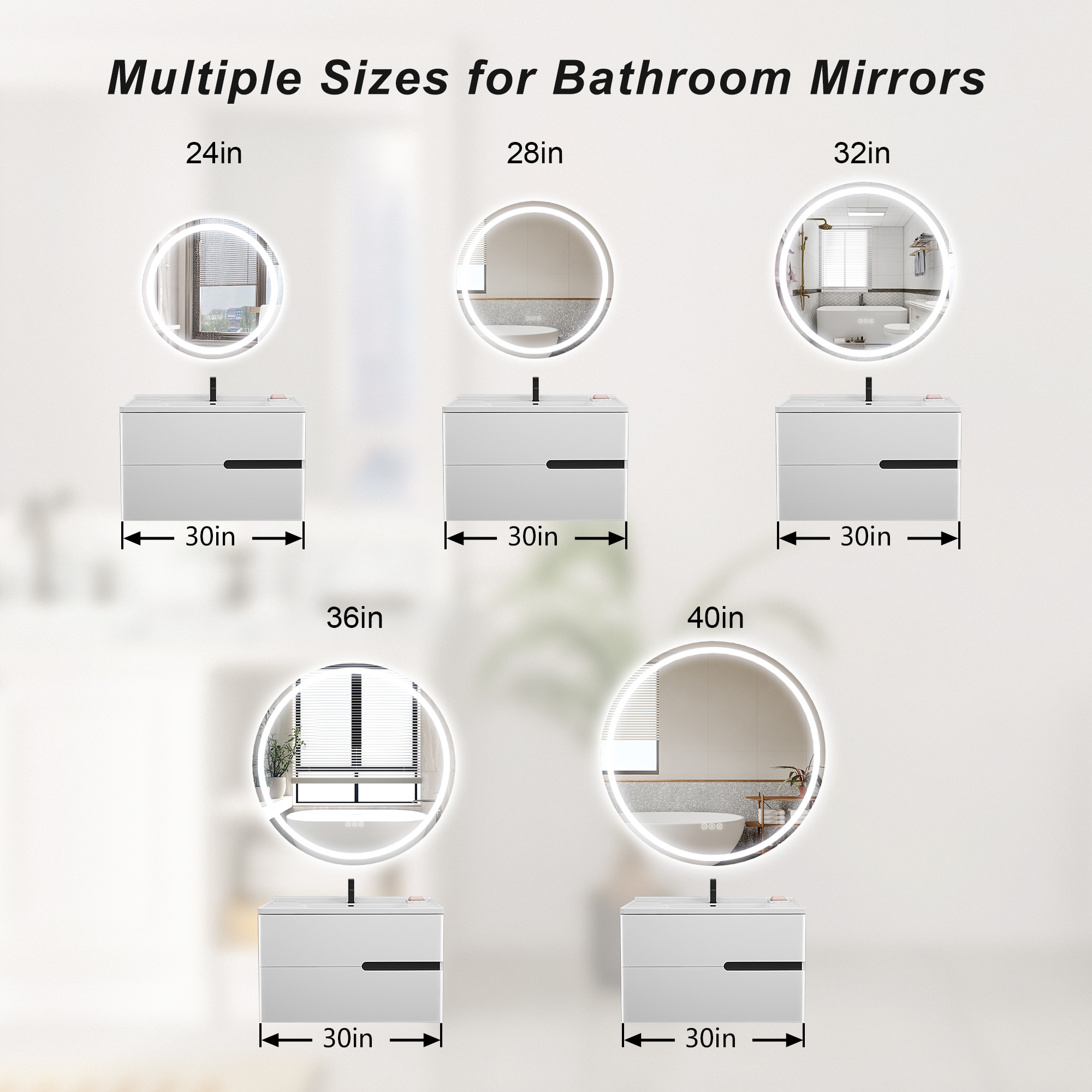 Maxax MR02-24 Framed-Bath-Mirrors - View #14