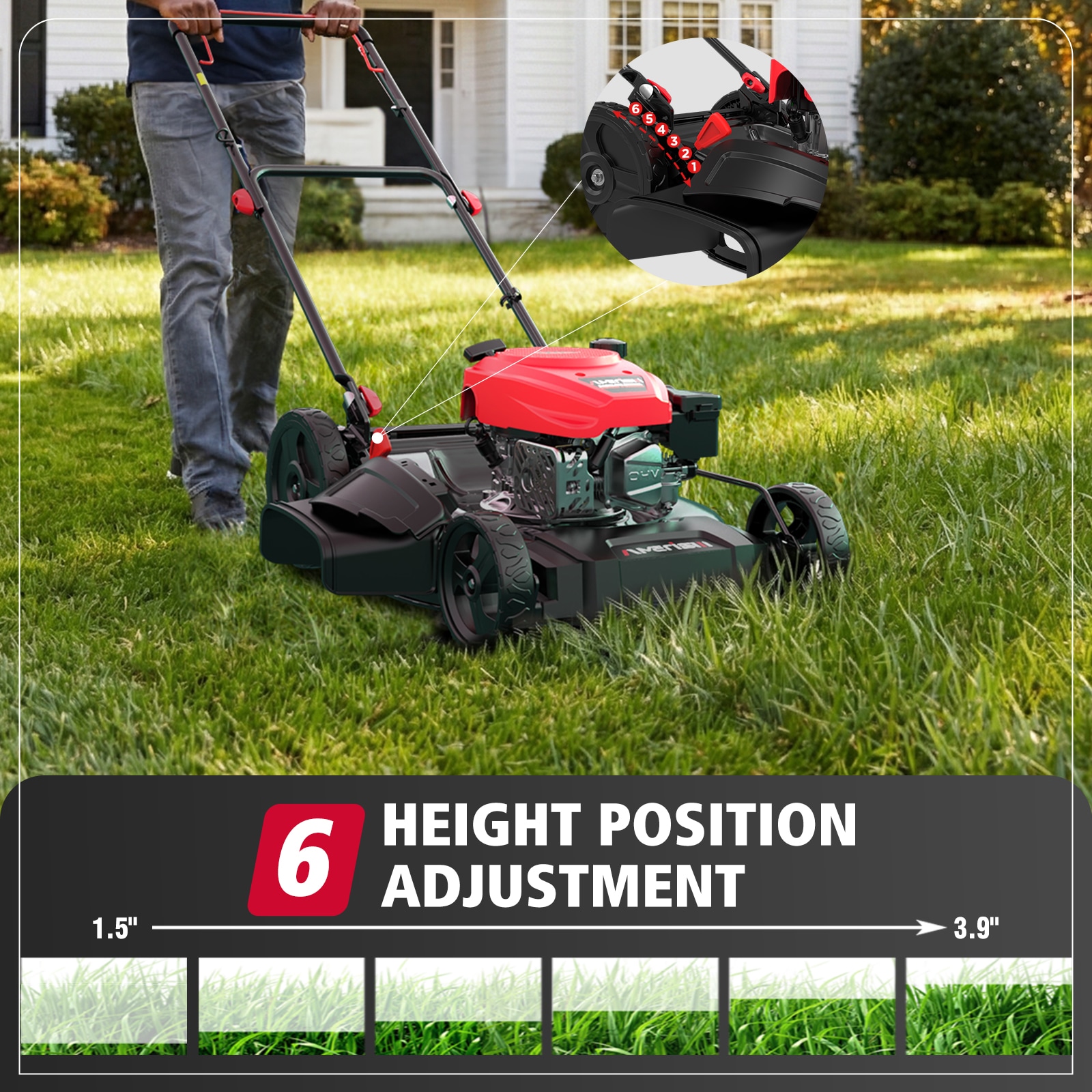 Amerisun AM8721C-101020368 Gas-Walk-Behind-Mowers - View #3