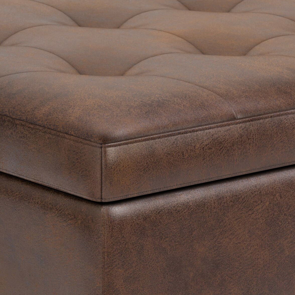 Simpli Home AXCOT-SHLS-DBR Indoor-Ottomans - View #6