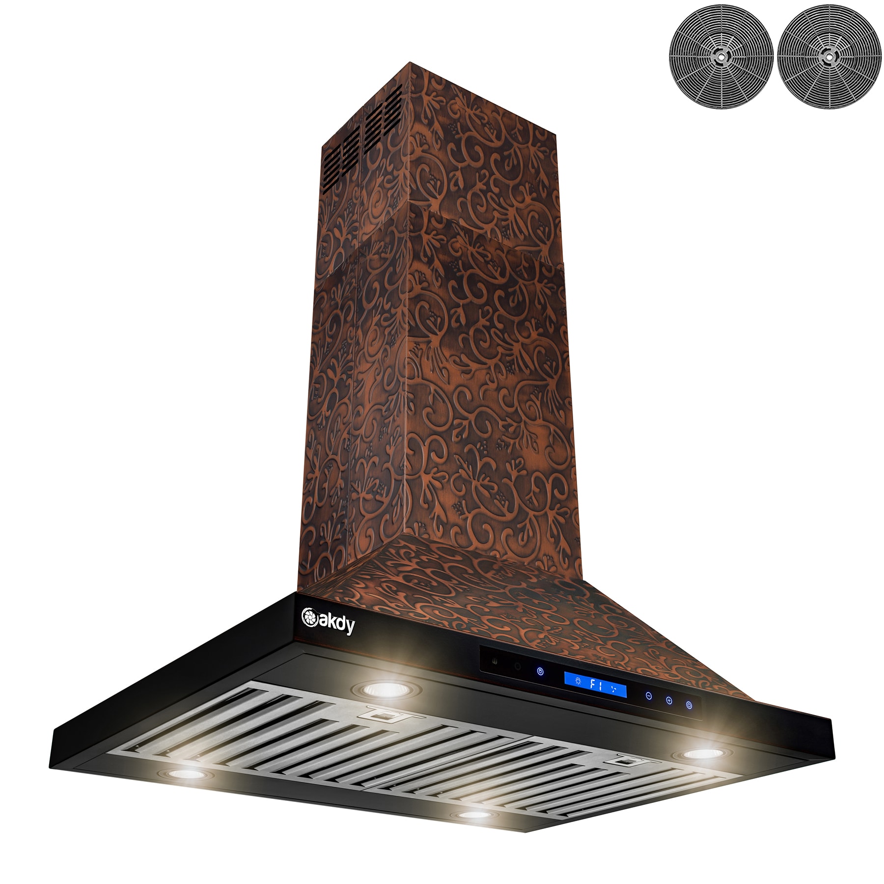 AKDY RH0401CFL Island-Range-Hoods - View #5
