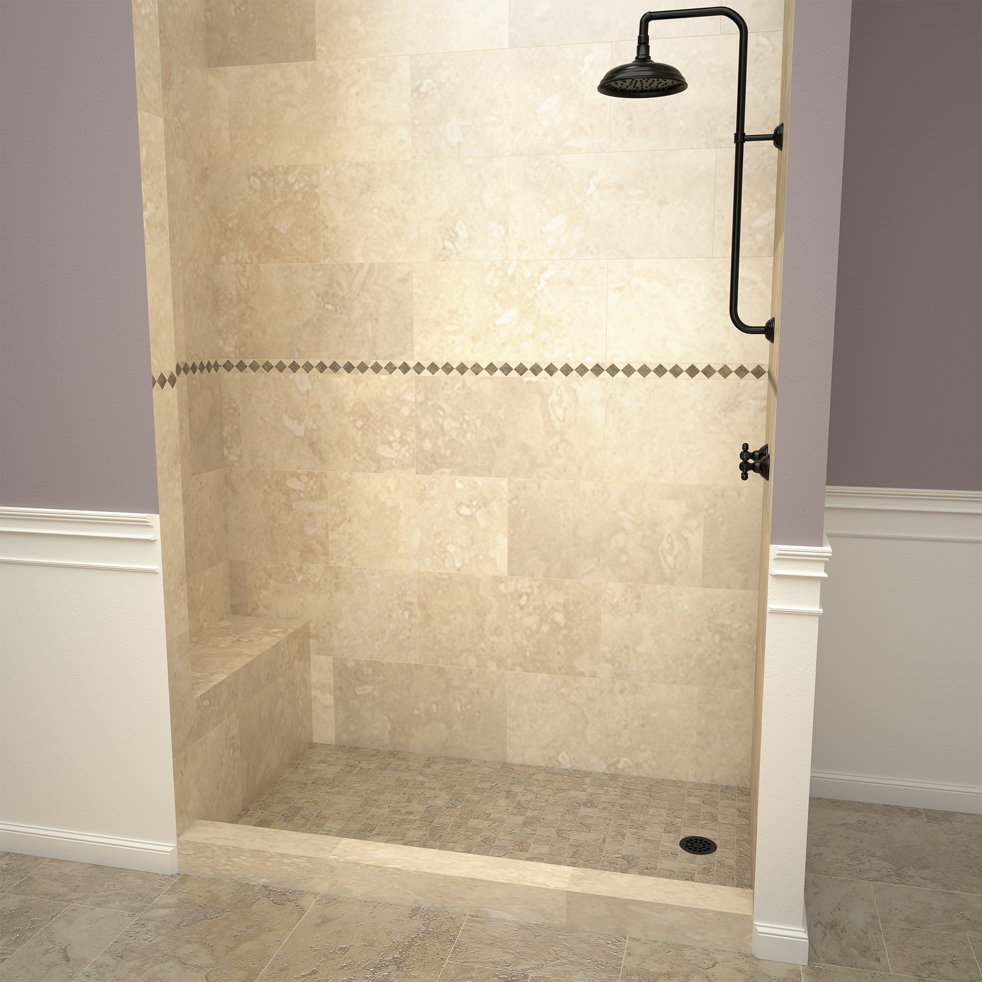 Tile Redi P4248RRB42KITMB Shower-Floors - View #5